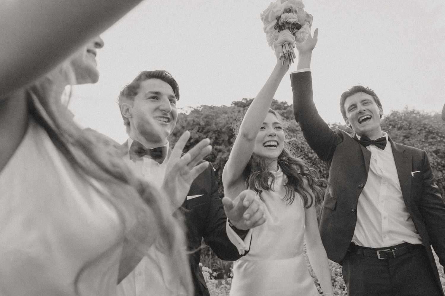 George & Alexa’s timeless wedding at The Forum at Embassy Hill with a sacred ceremony at St George’s Cathedral and florals by Fleur le Corde