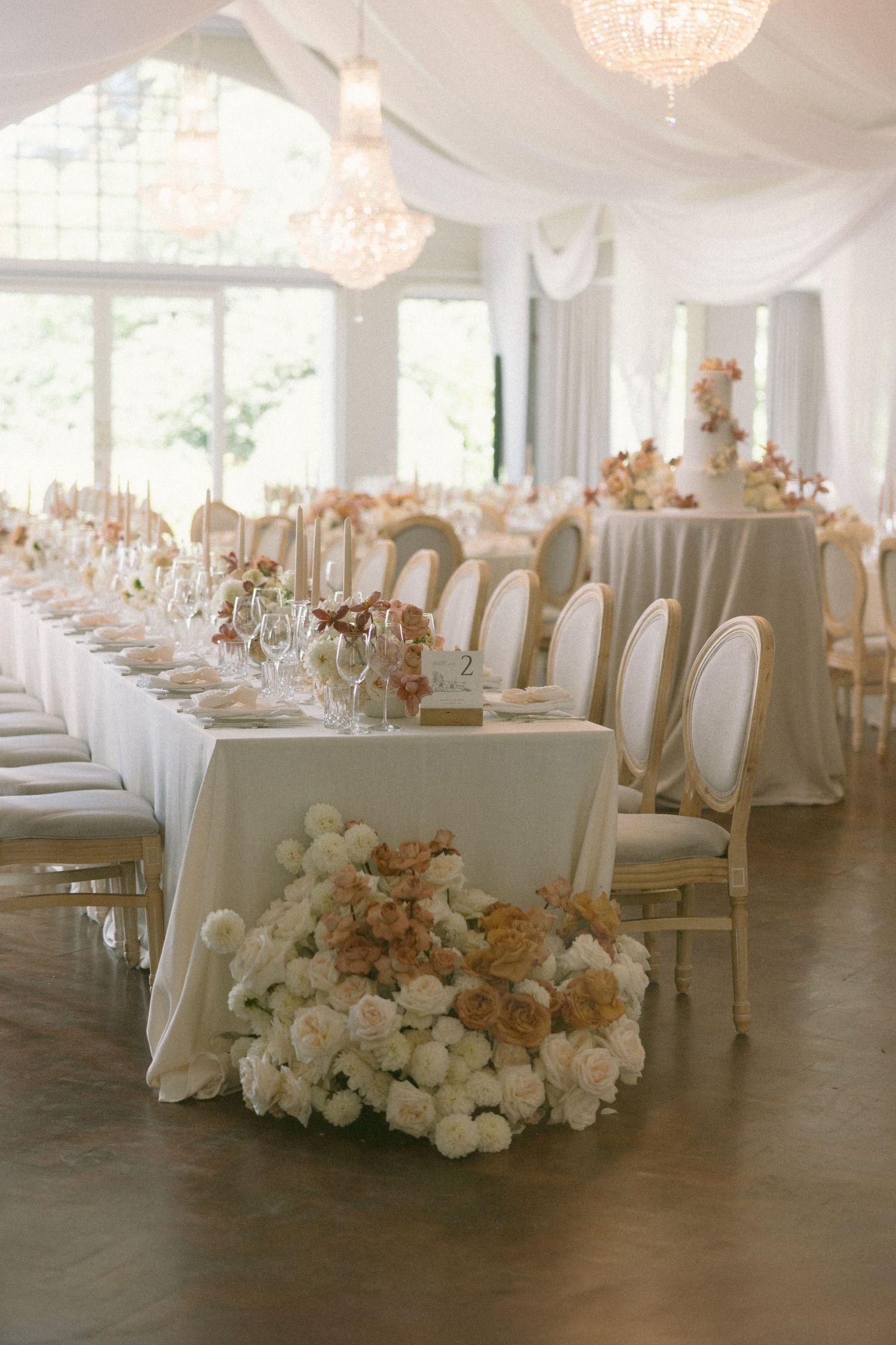 George & Alexa’s timeless wedding at The Forum at Embassy Hill with a sacred ceremony at St George’s Cathedral and florals by Fleur le Corde