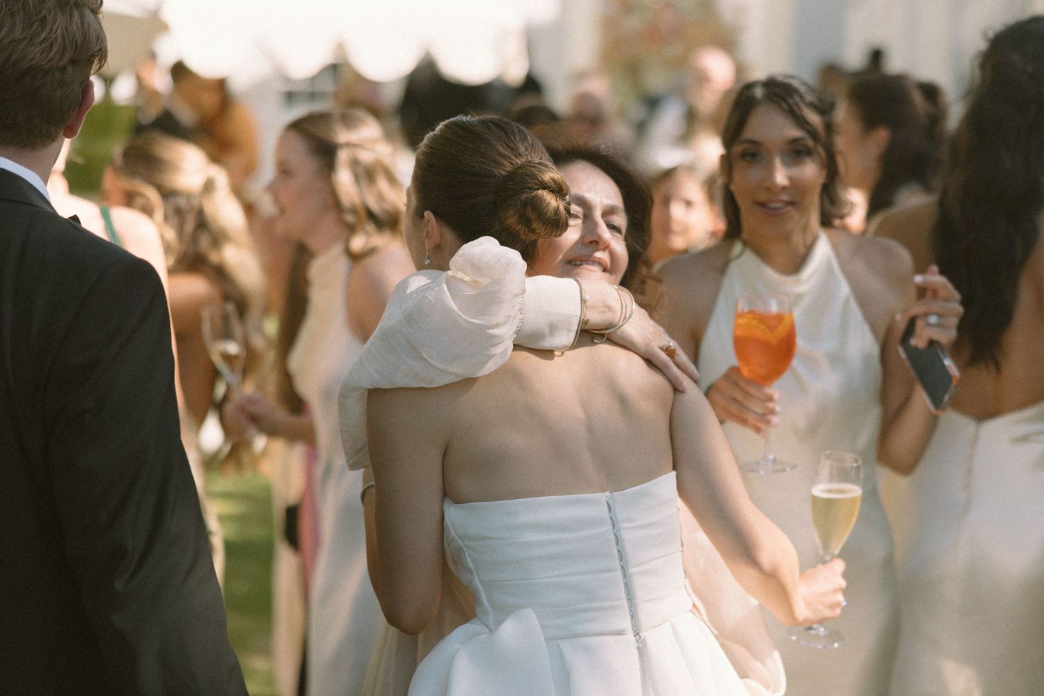 George & Alexa’s timeless wedding at The Forum at Embassy Hill with a sacred ceremony at St George’s Cathedral and florals by Fleur le Corde