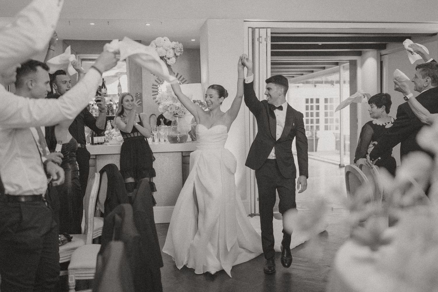 George & Alexa’s timeless wedding at The Forum at Embassy Hill with a sacred ceremony at St George’s Cathedral and florals by Fleur le Corde