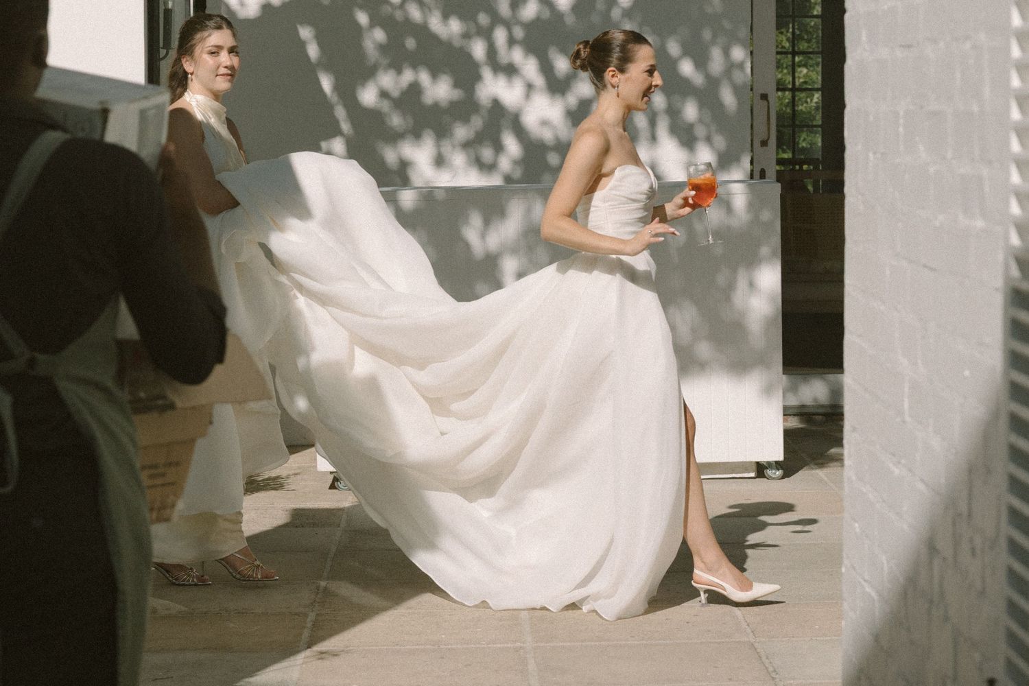 George & Alexa’s timeless wedding at The Forum at Embassy Hill with a sacred ceremony at St George’s Cathedral and florals by Fleur le Corde