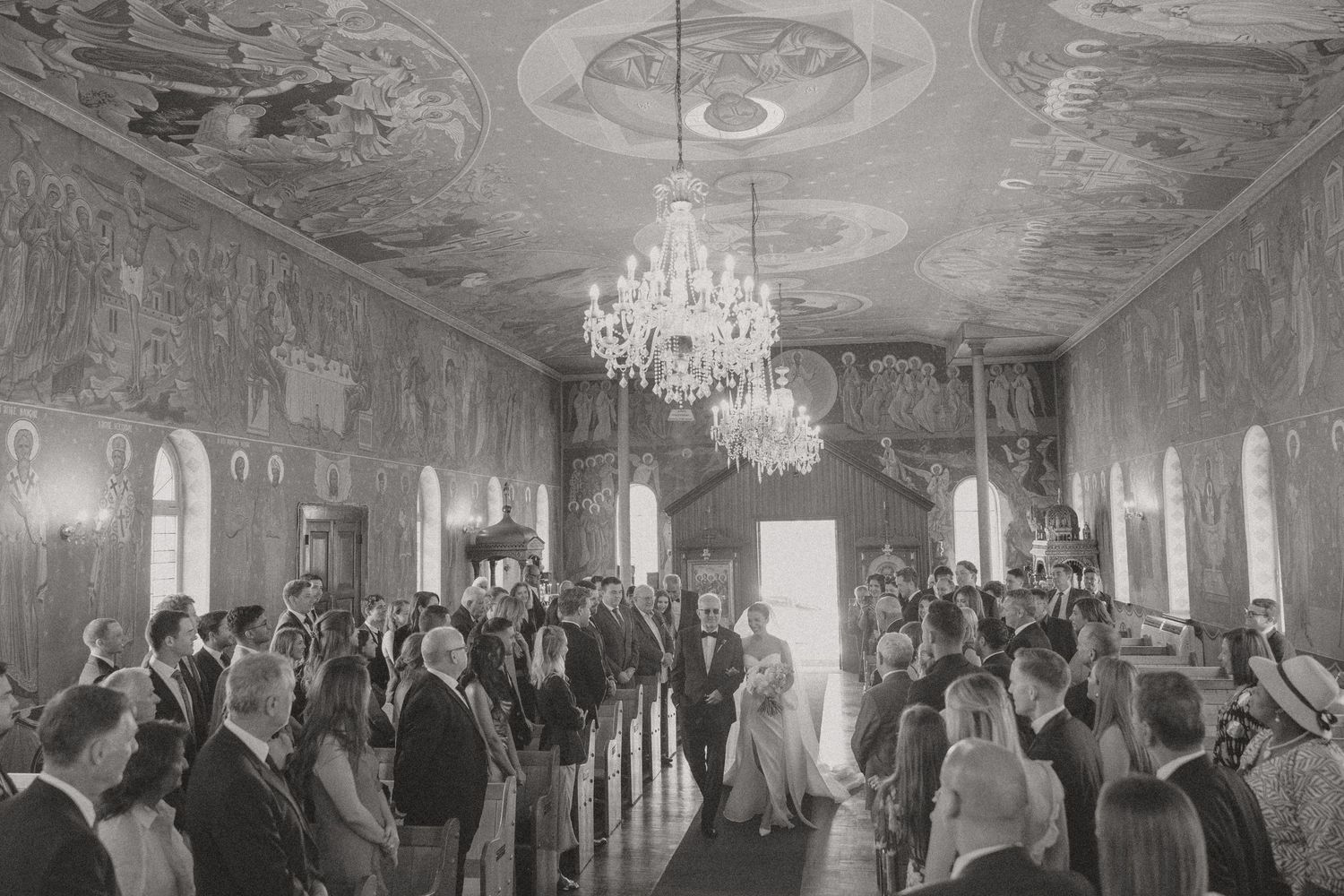 George & Alexa’s timeless wedding at The Forum at Embassy Hill with a sacred ceremony at St George’s Cathedral and florals by Fleur le Corde