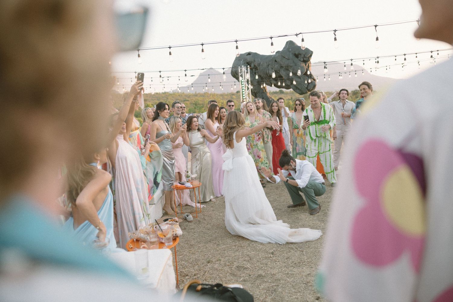 Dylan Lewis Sculpture Garden, ANNE MANN, Ayeh K,Brad Jackson, Fleur le Cordeur, makeup by Algria, Cape Town wedding photographer
