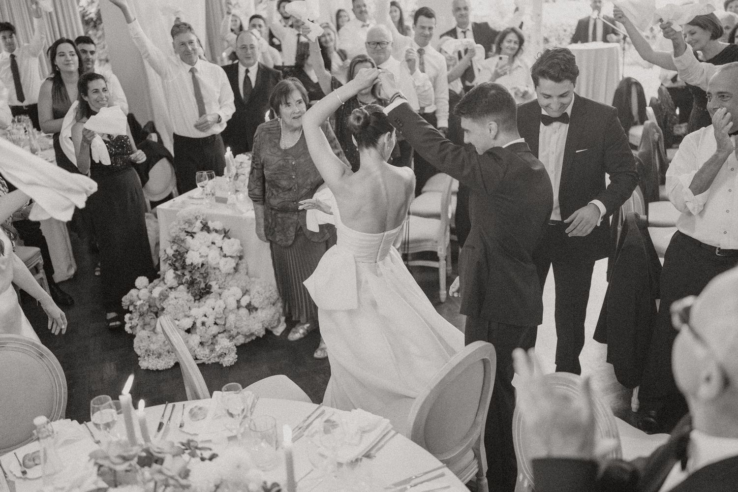 George & Alexa’s timeless wedding at The Forum at Embassy Hill with a sacred ceremony at St George’s Cathedral and florals by Fleur le Corde