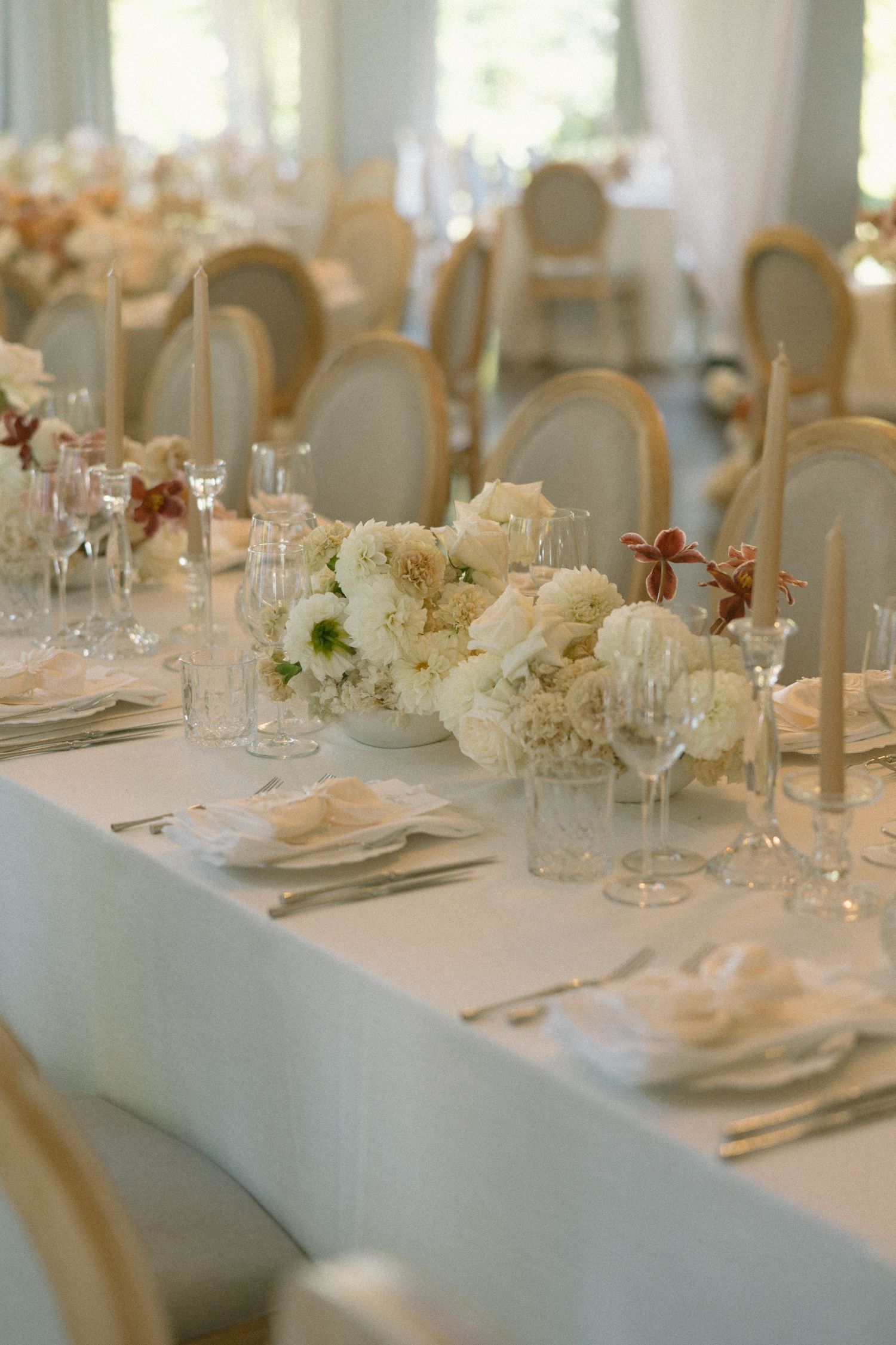 George & Alexa’s timeless wedding at The Forum at Embassy Hill with a sacred ceremony at St George’s Cathedral and florals by Fleur le Corde
