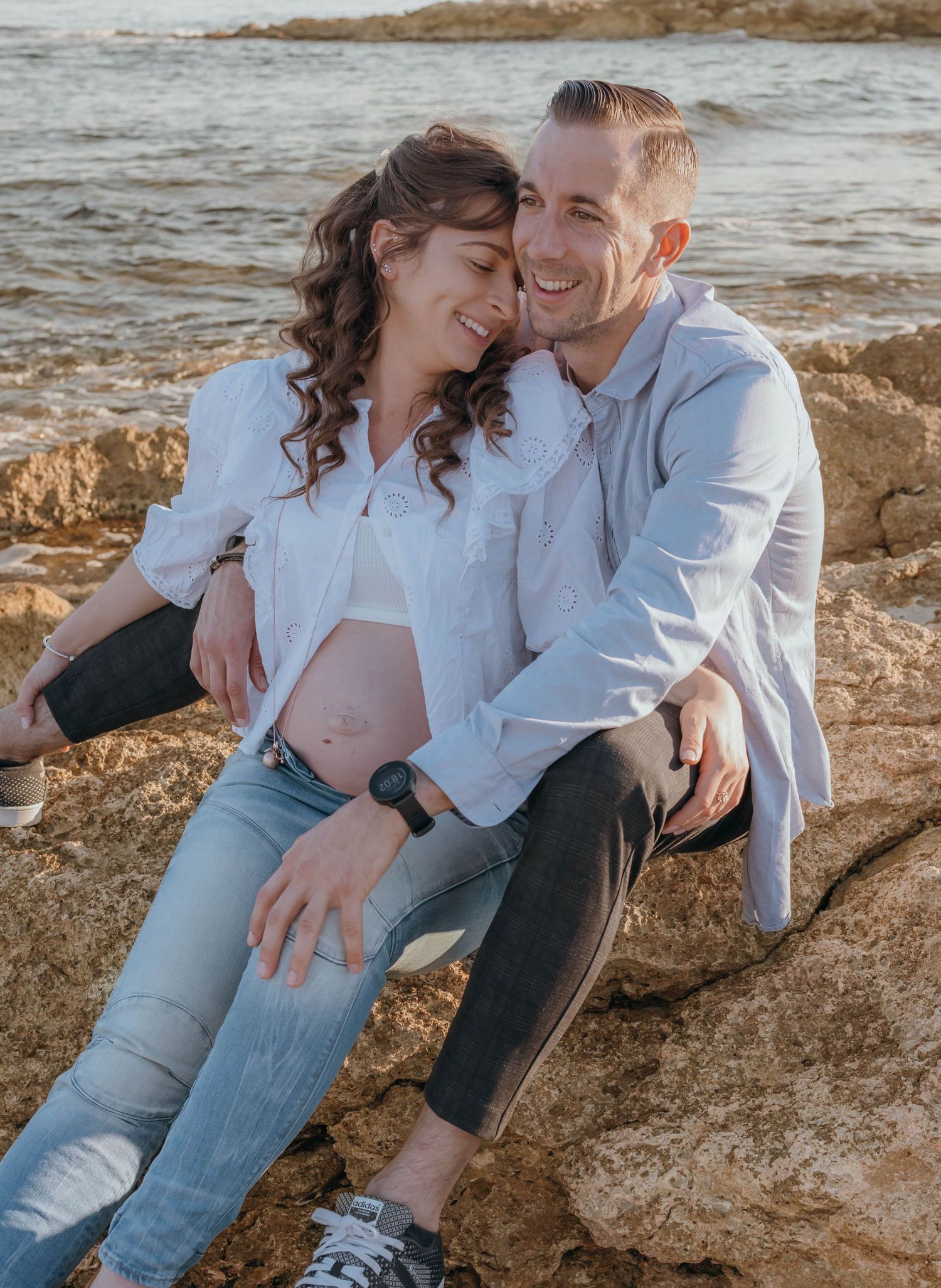 shooting photo grossesse en Provence en extérieur