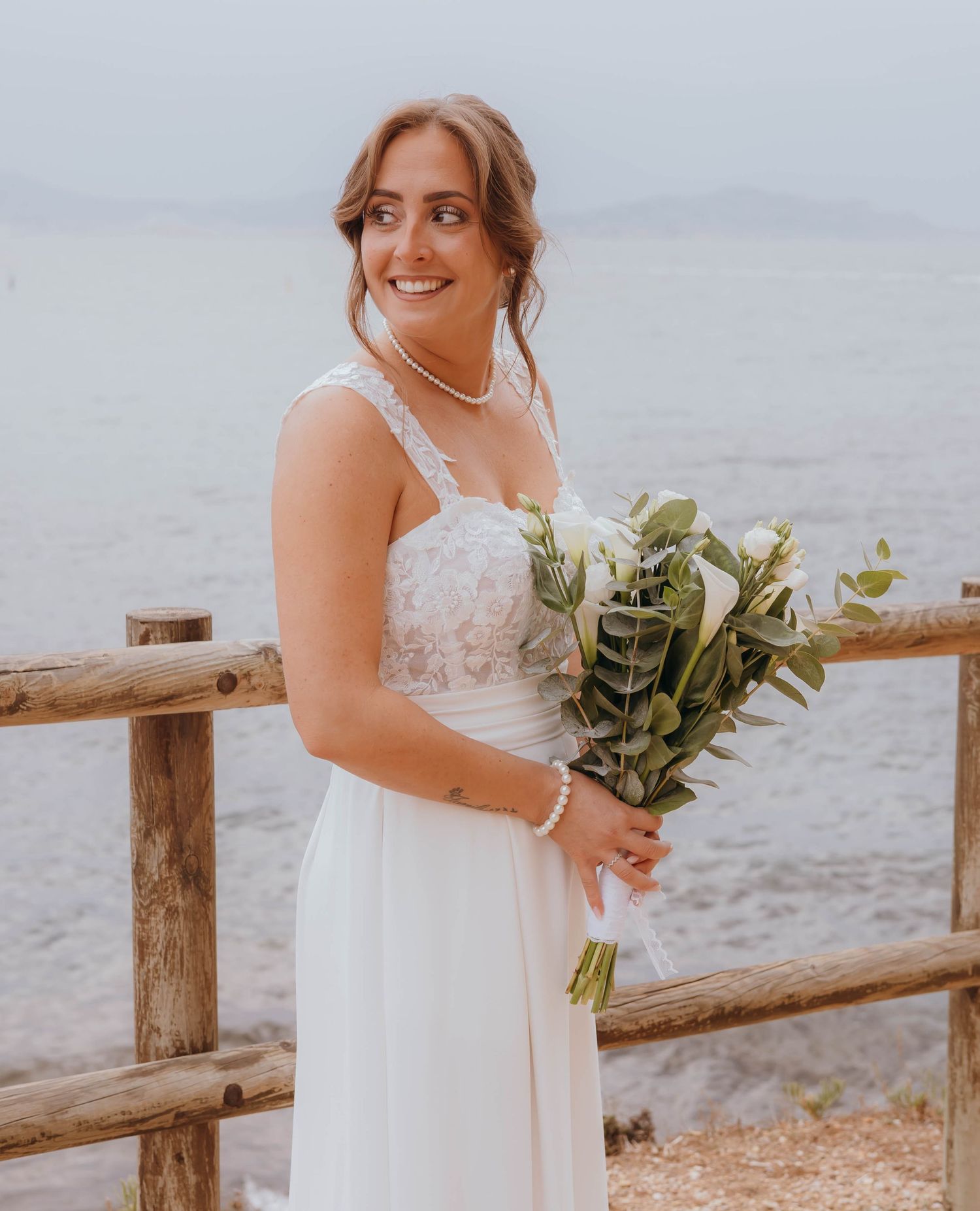 shooting photo mariage en Provence en extérieur