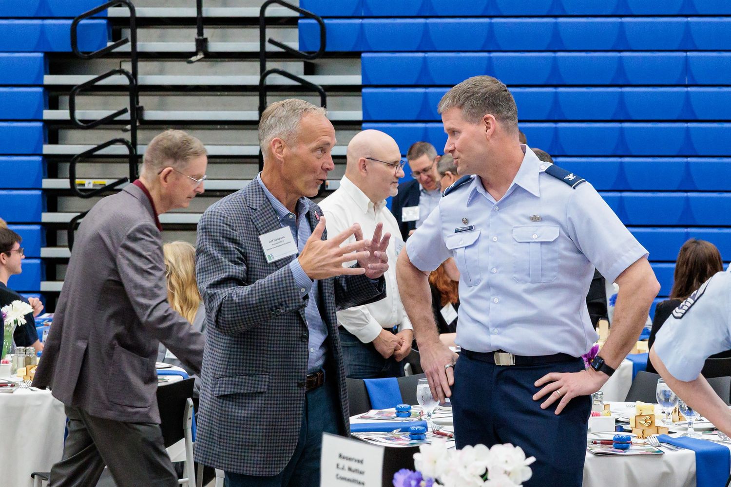 Attendees networking at the Greene County Annual Report to the Community luncheon at the Greene County Career Center