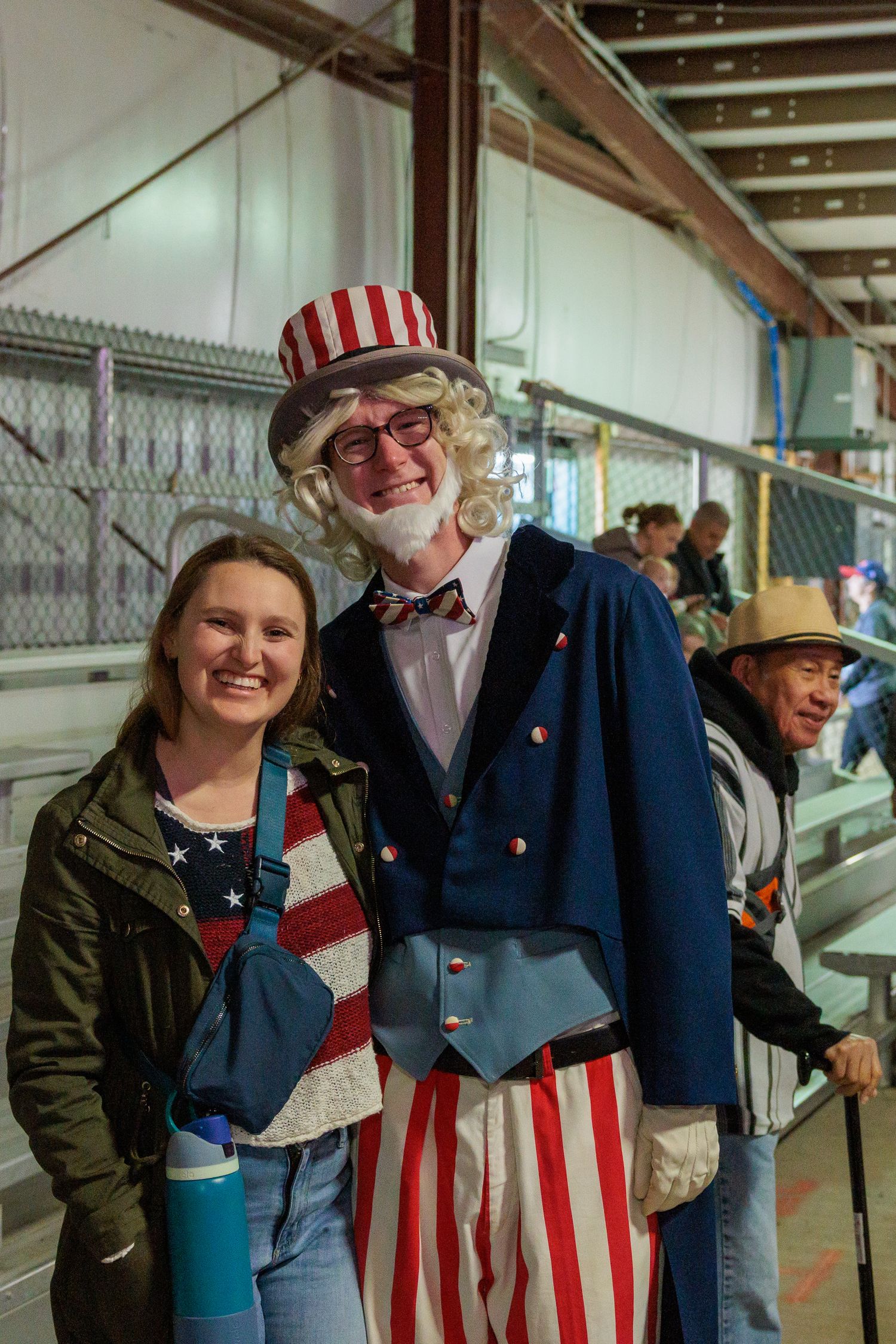 Attendees in costume at A World A'Fair international festival at the Greene County Expo Center Xenia Ohio