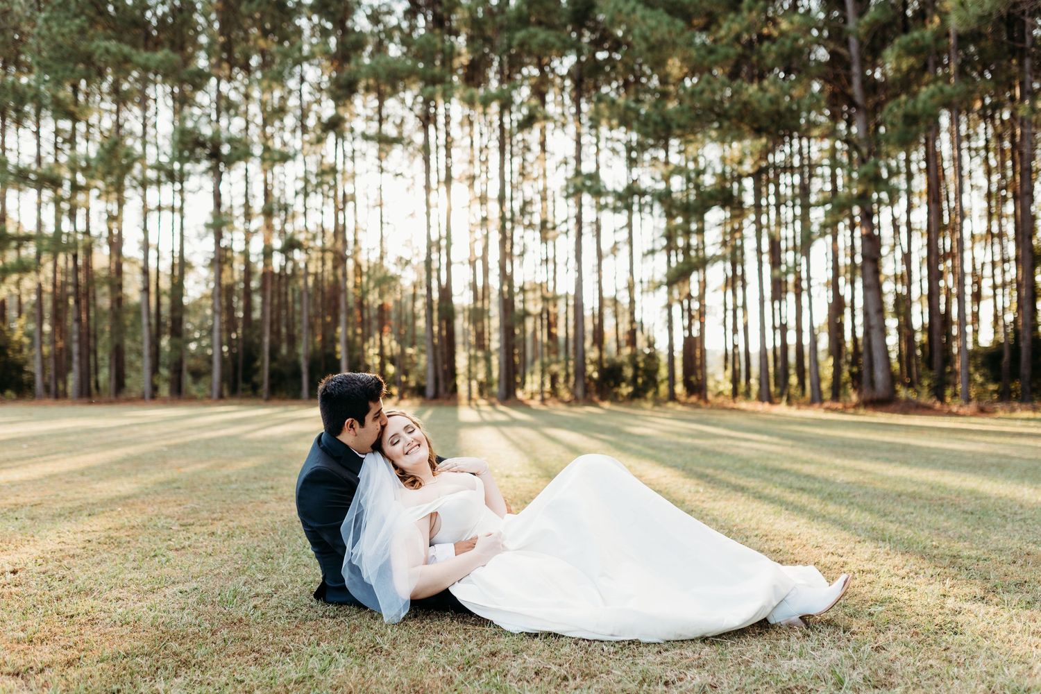 Wedding day photo captured in TH Photo's signature romantic style.