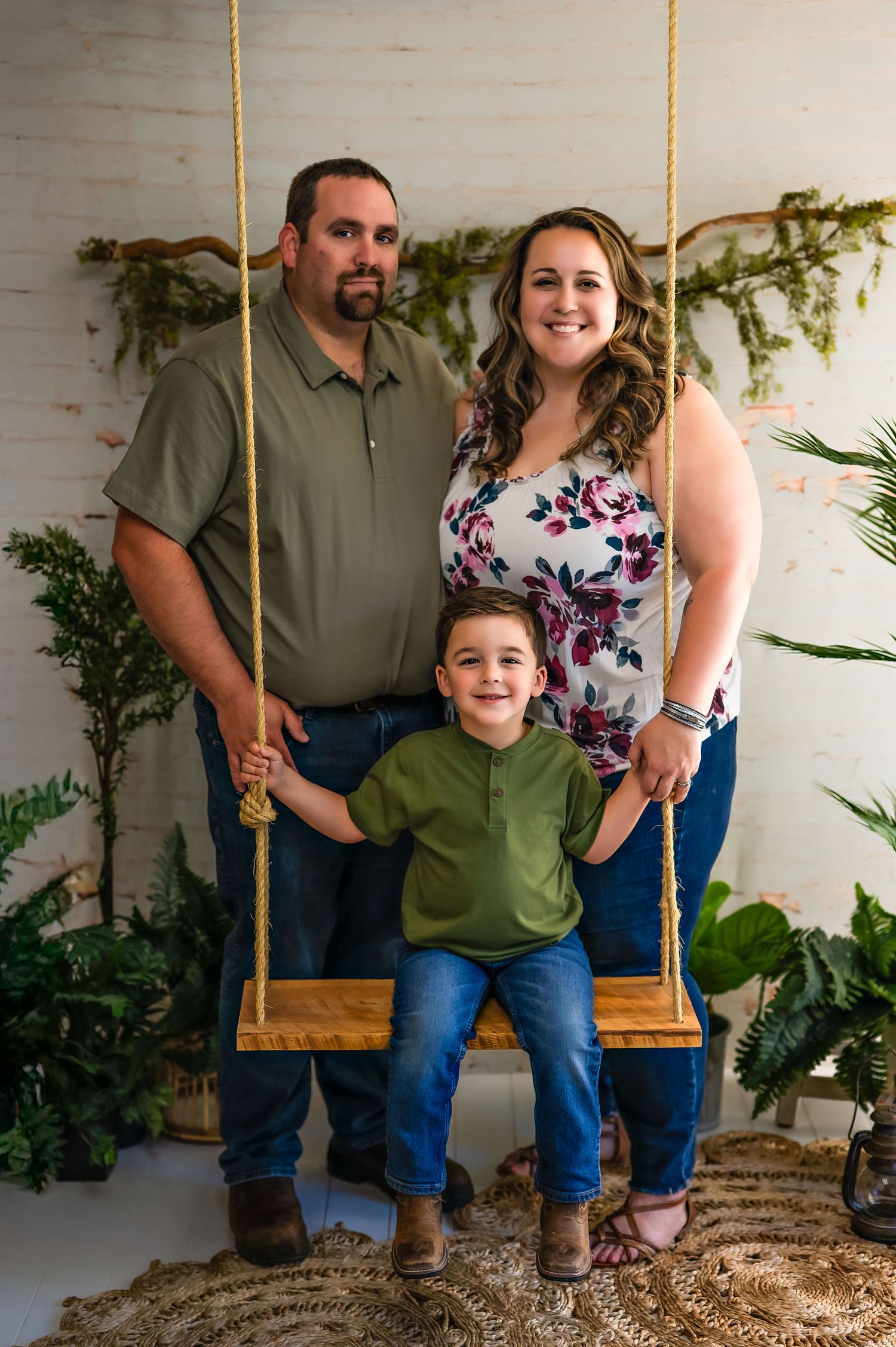 Studio Family And Milestone Session, Kewaskum WI indoor and outdoor studios.