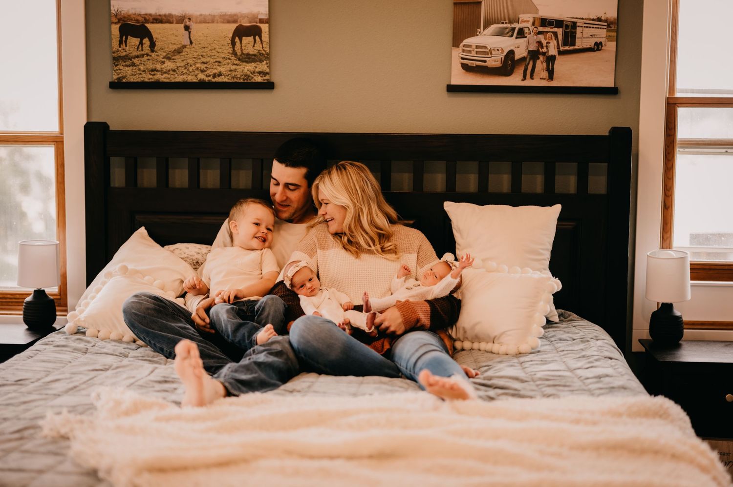 Lifestyle at Home Newborn Kewaskum, West Bend Photographer