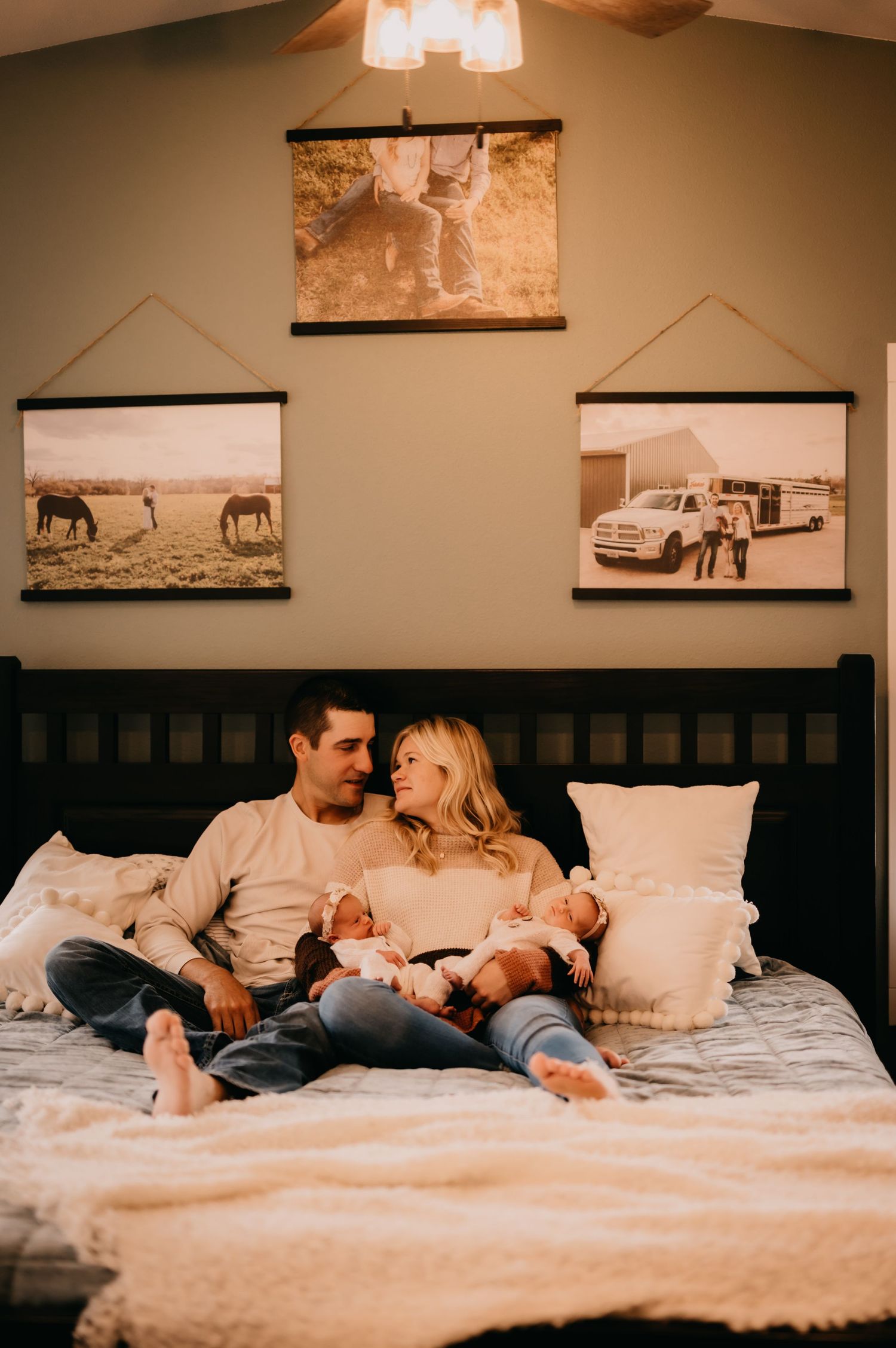 Lifestyle at Home Newborn Kewaskum, West Bend Photographer
