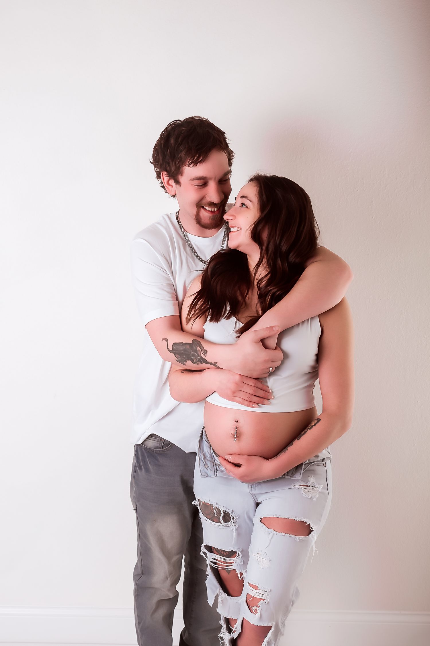 Family Newborn Session in Kewaskum, WI Studio near Milwaukee, WI
