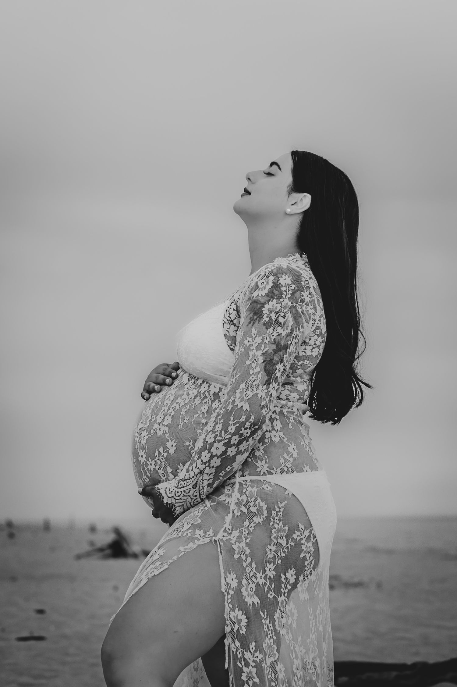 Beach Maternity Session, Sheboygan Kewaskum West Bend, Wisconsin Photographer
