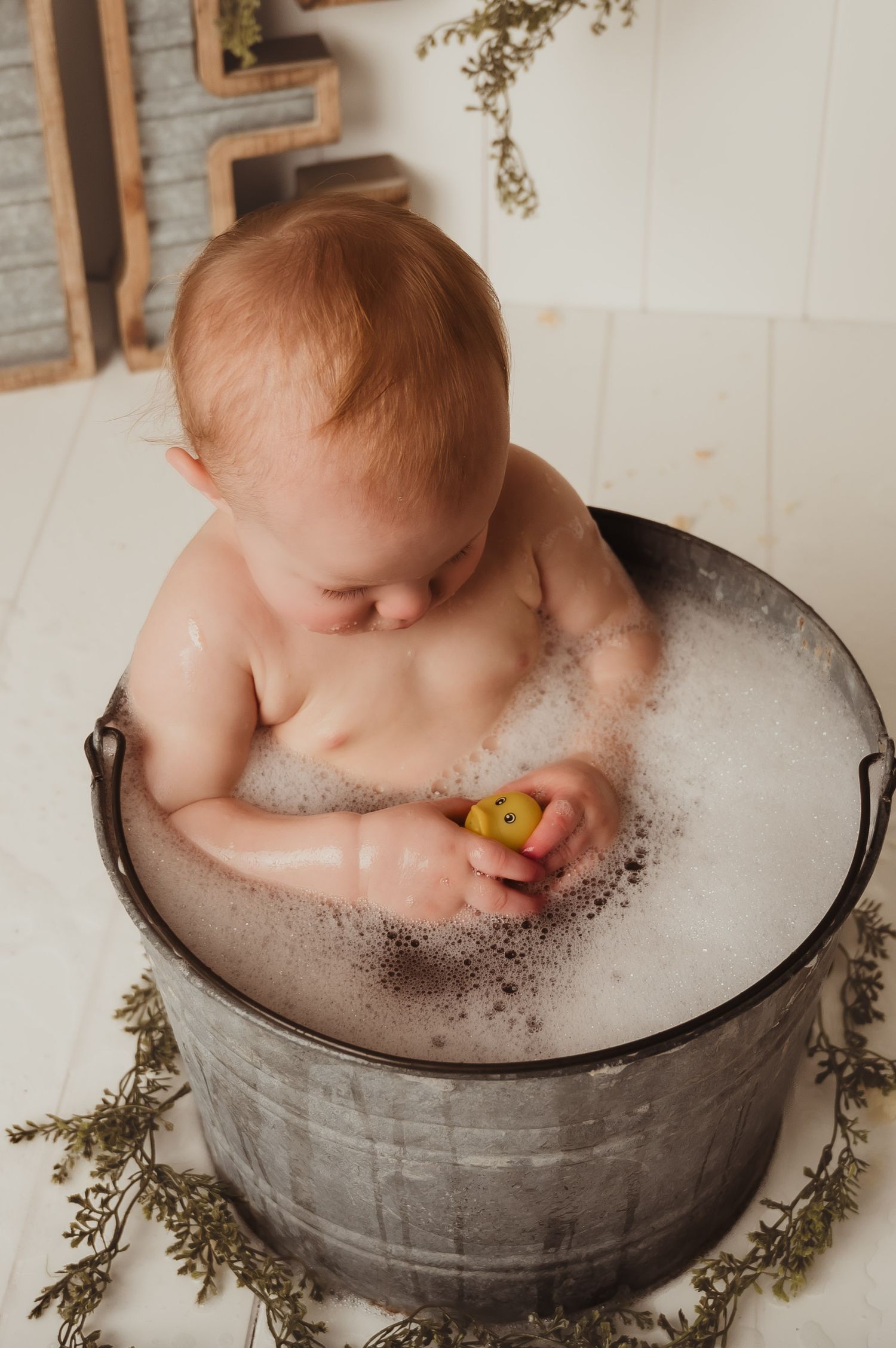 One Year Cake Smash and Splash Birthday Session, Kewaskum, West Bend, Wisconsin Photographer