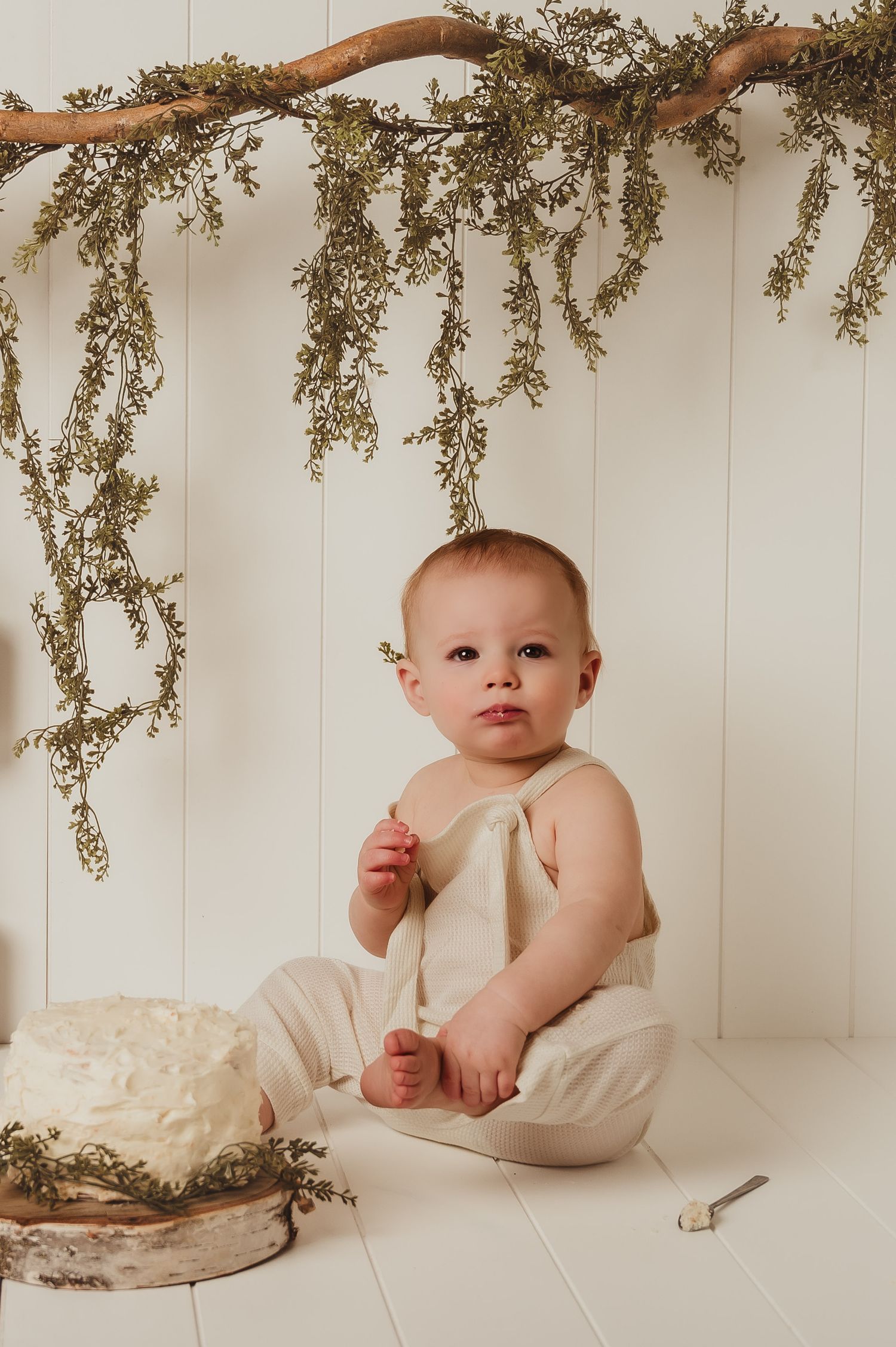 One Year Cake Smash and Splash Birthday Session, Kewaskum, West Bend, Wisconsin Photographer