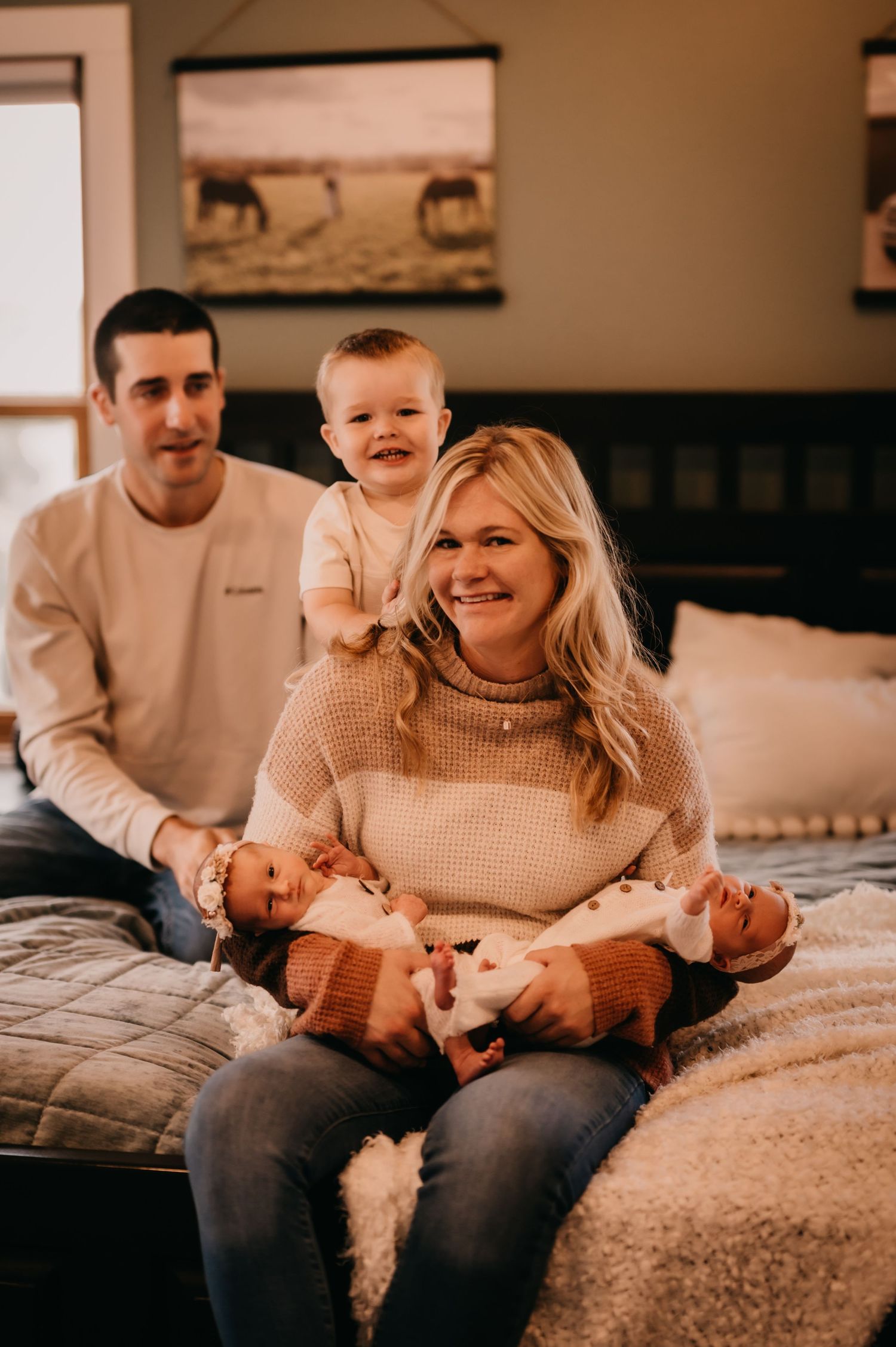 Lifestyle at Home Newborn Kewaskum, West Bend Photographer