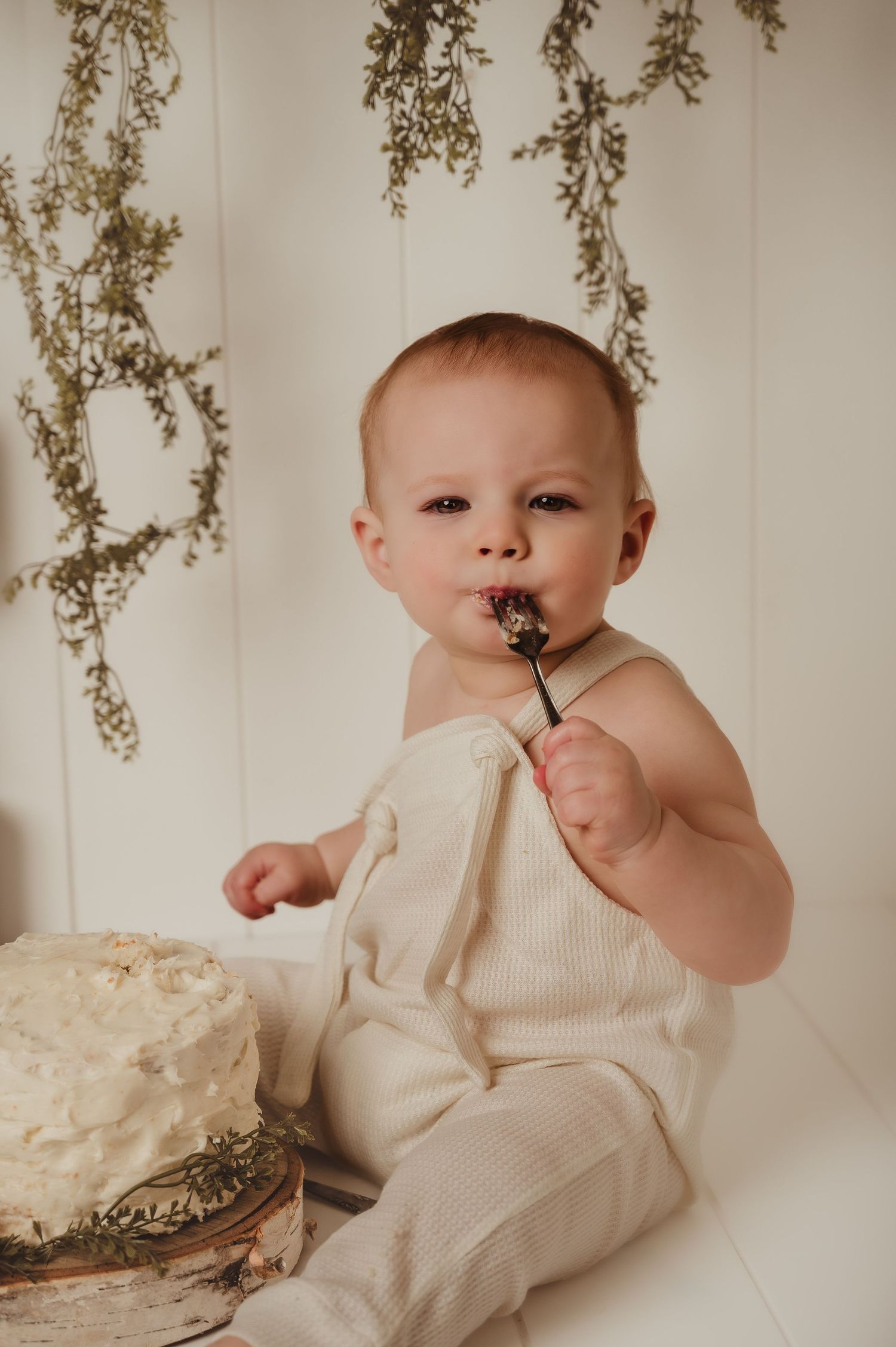 One Year Cake Smash and Splash Birthday Session, Kewaskum, West Bend, Wisconsin Photographer