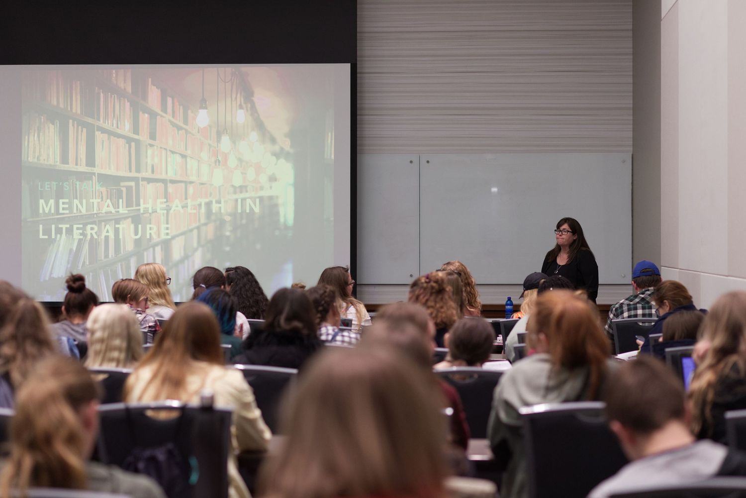 Conference attendees listen during a session at Teen Author Bootcamp/StoryCon.