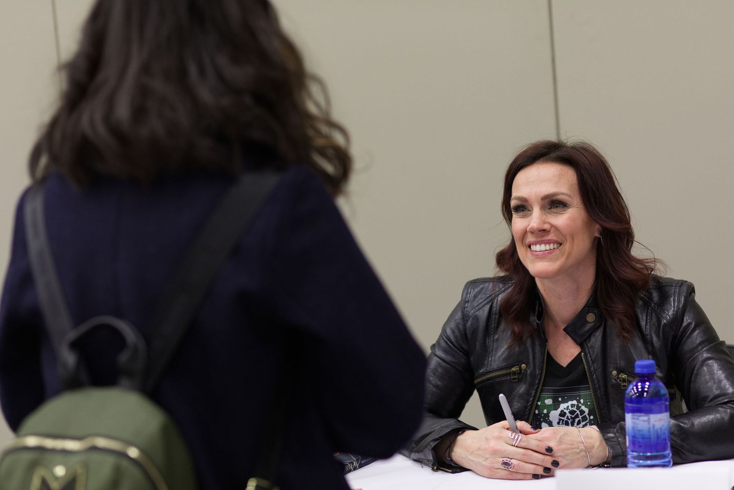 Author at StoryCon book signing.
