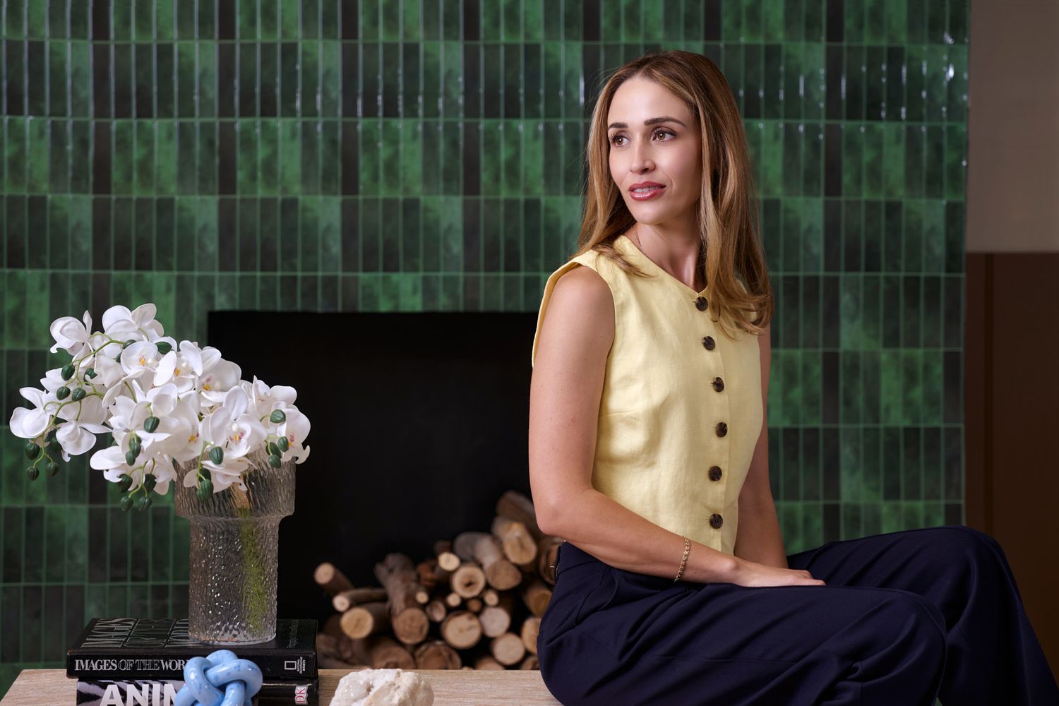 Female founder posing for branding photo for website and social media uses. Shot by Studio TingTing in Sydney.