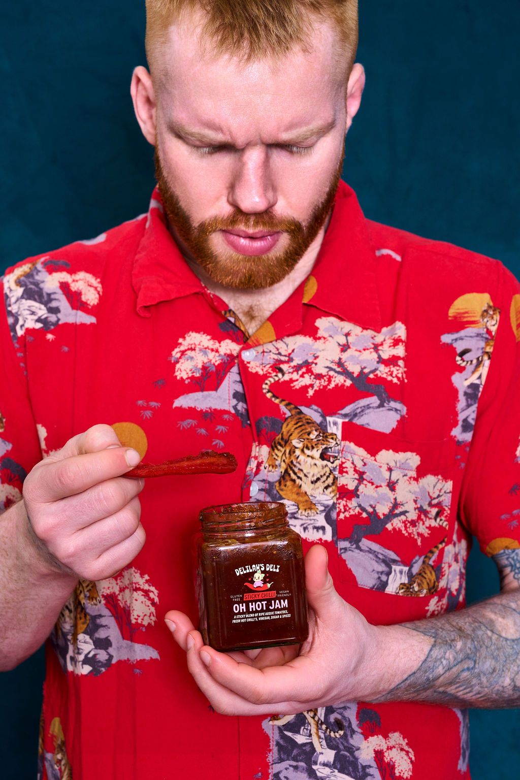 Delilah's Deli lifestyle product photography Sydney — commercial content creation by Studio TingTing
