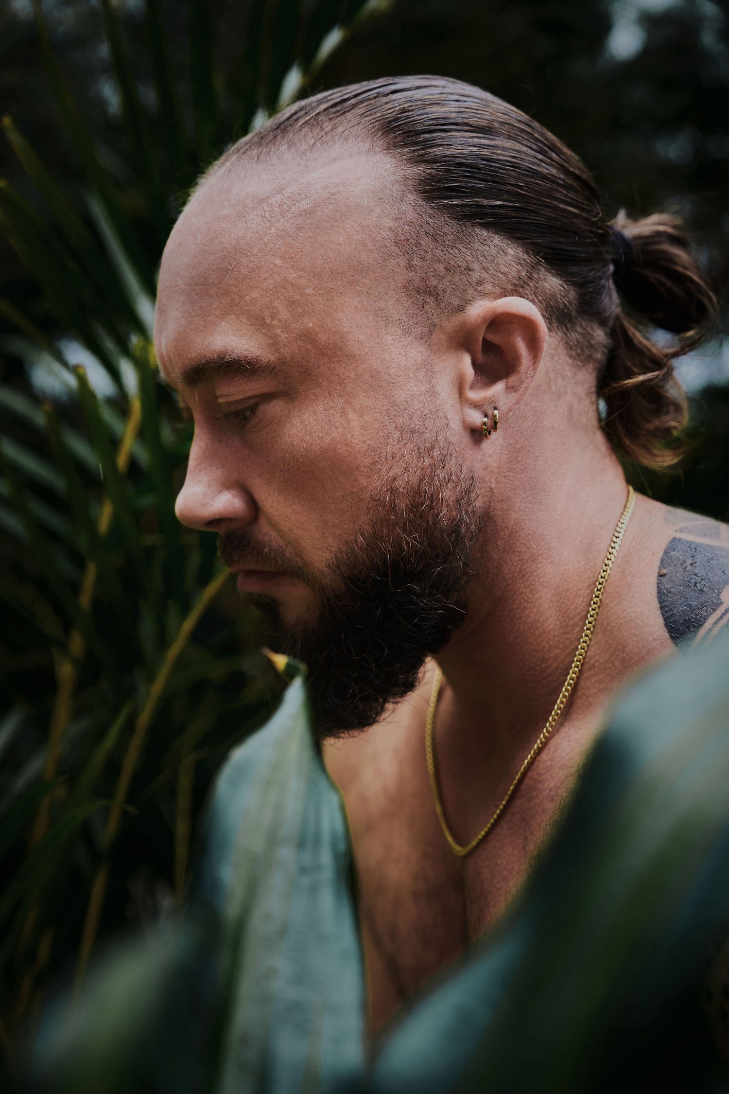 Business photographer Sydney — outdoor branding portrait of holistic health practitioner Jaxson Wearing, Studio TingTing