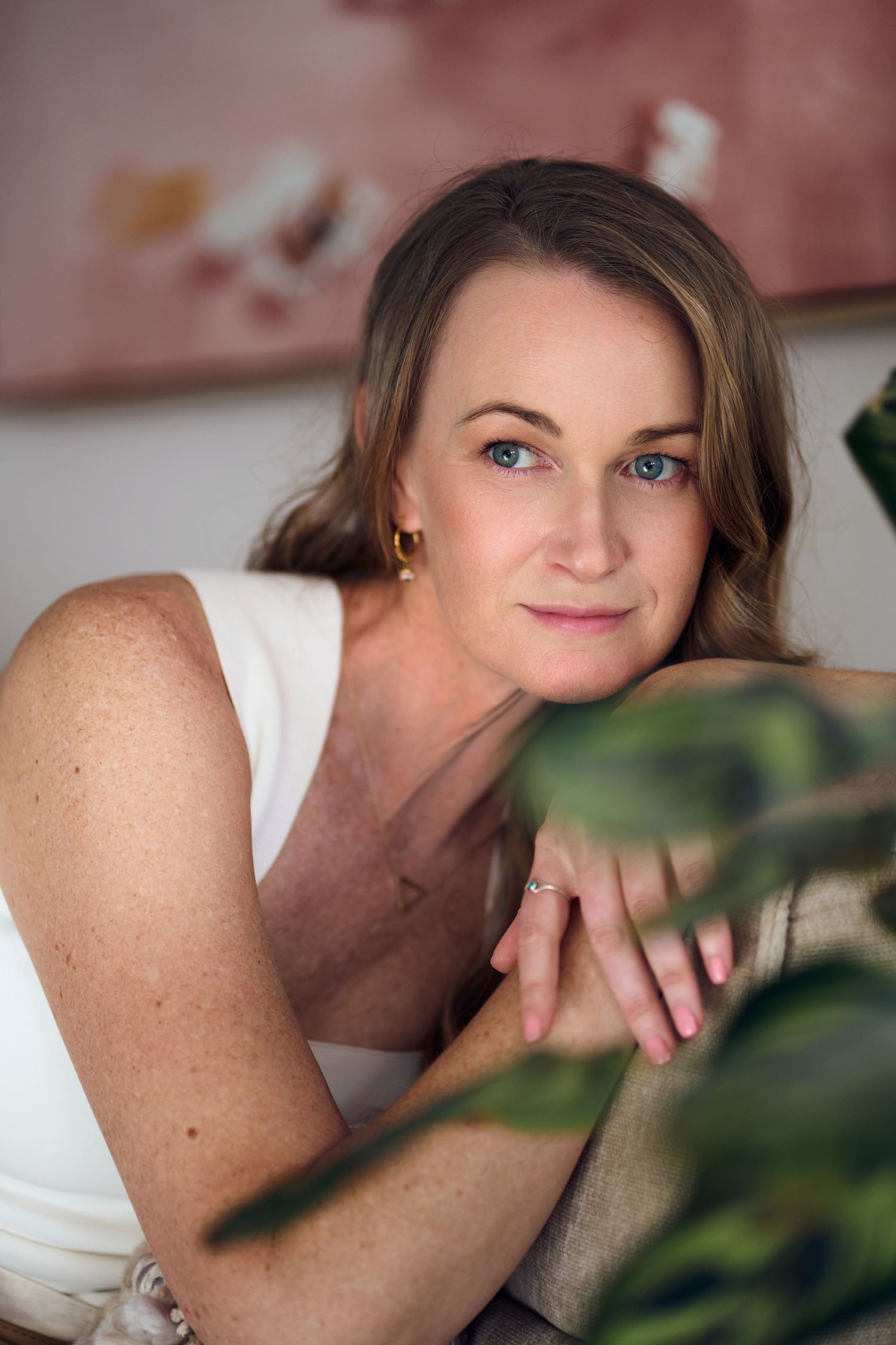 Portrait of a female founder posing for professional business photo by Studio TingTing in Cronulla Sydney.