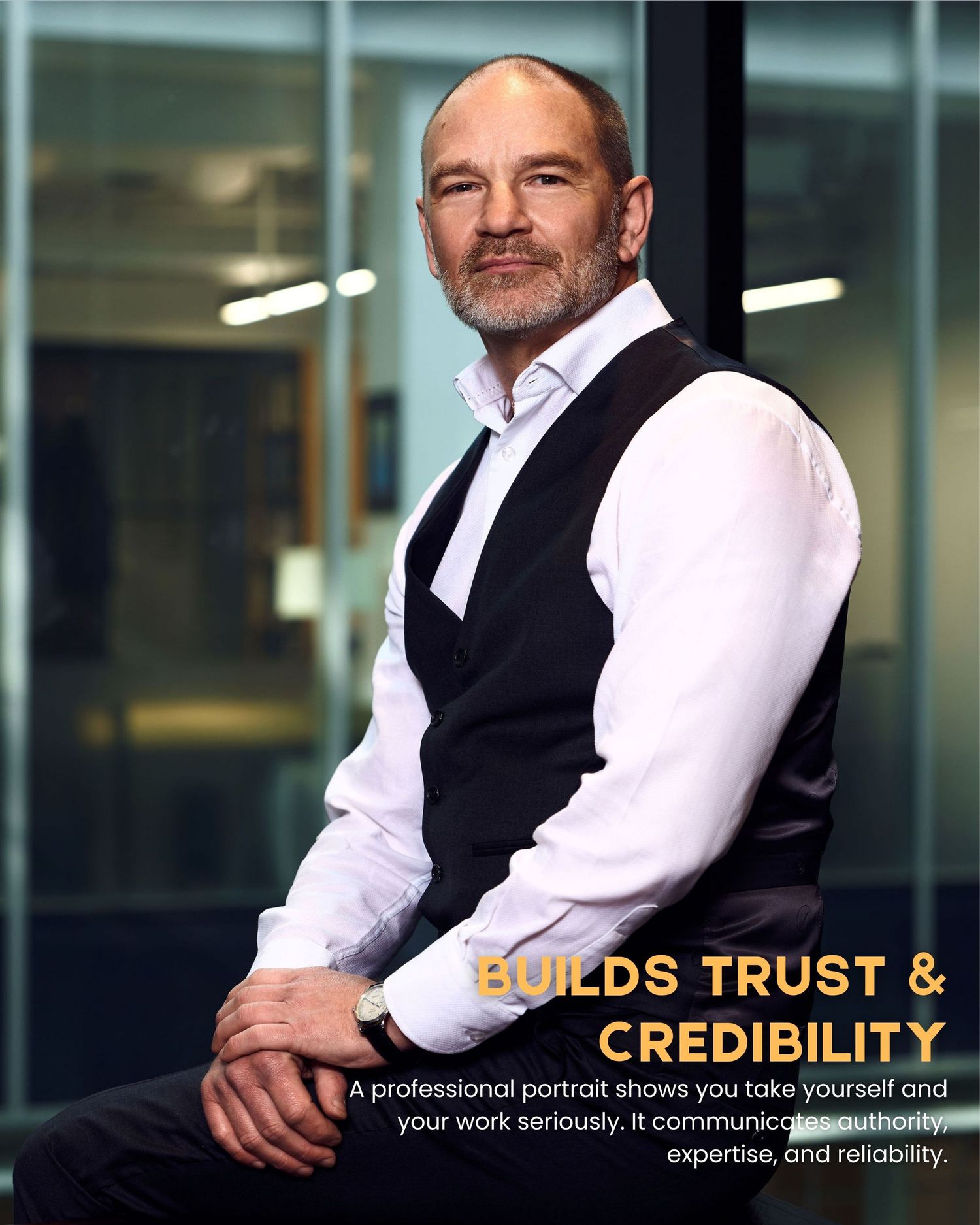 Professional business portrait by Studio TingTing.
