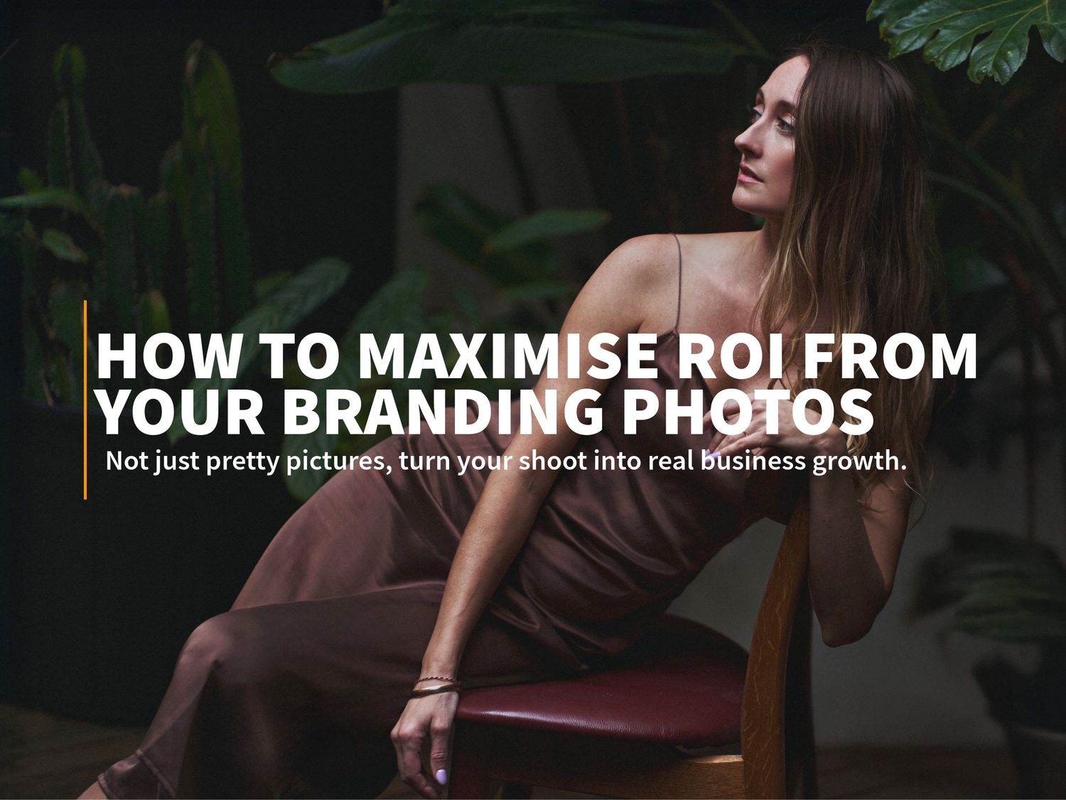 Female founder preparing for personal branding photoshoot with Studio TingTing.