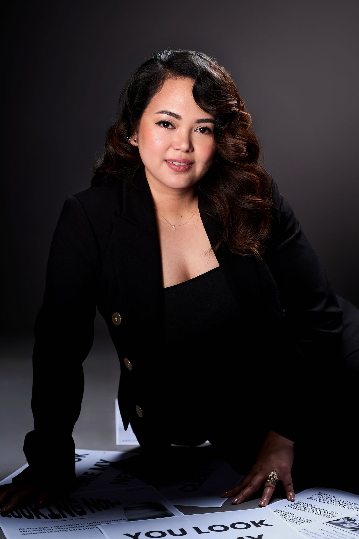 Professional business portraits for website for a female founder by Studio TingTing in Sydney.