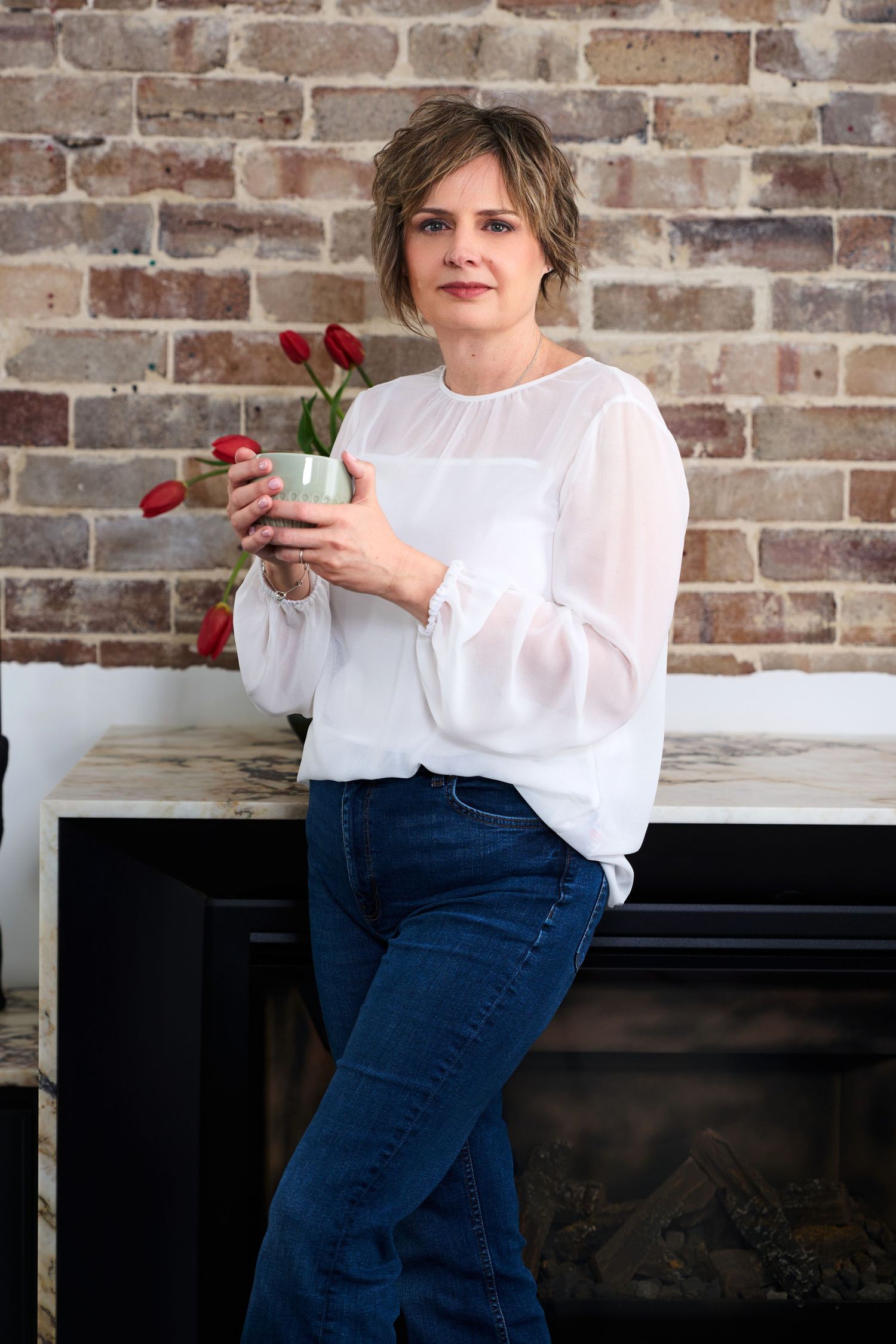 A casual business portrait of a nutritionist shot by Studio TingTing in Sydney.