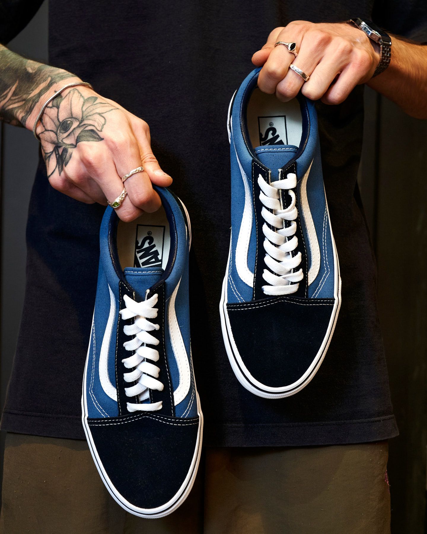 Product photography for retail social media content featuring Vans sneakers Sydney by Studio TingTing.