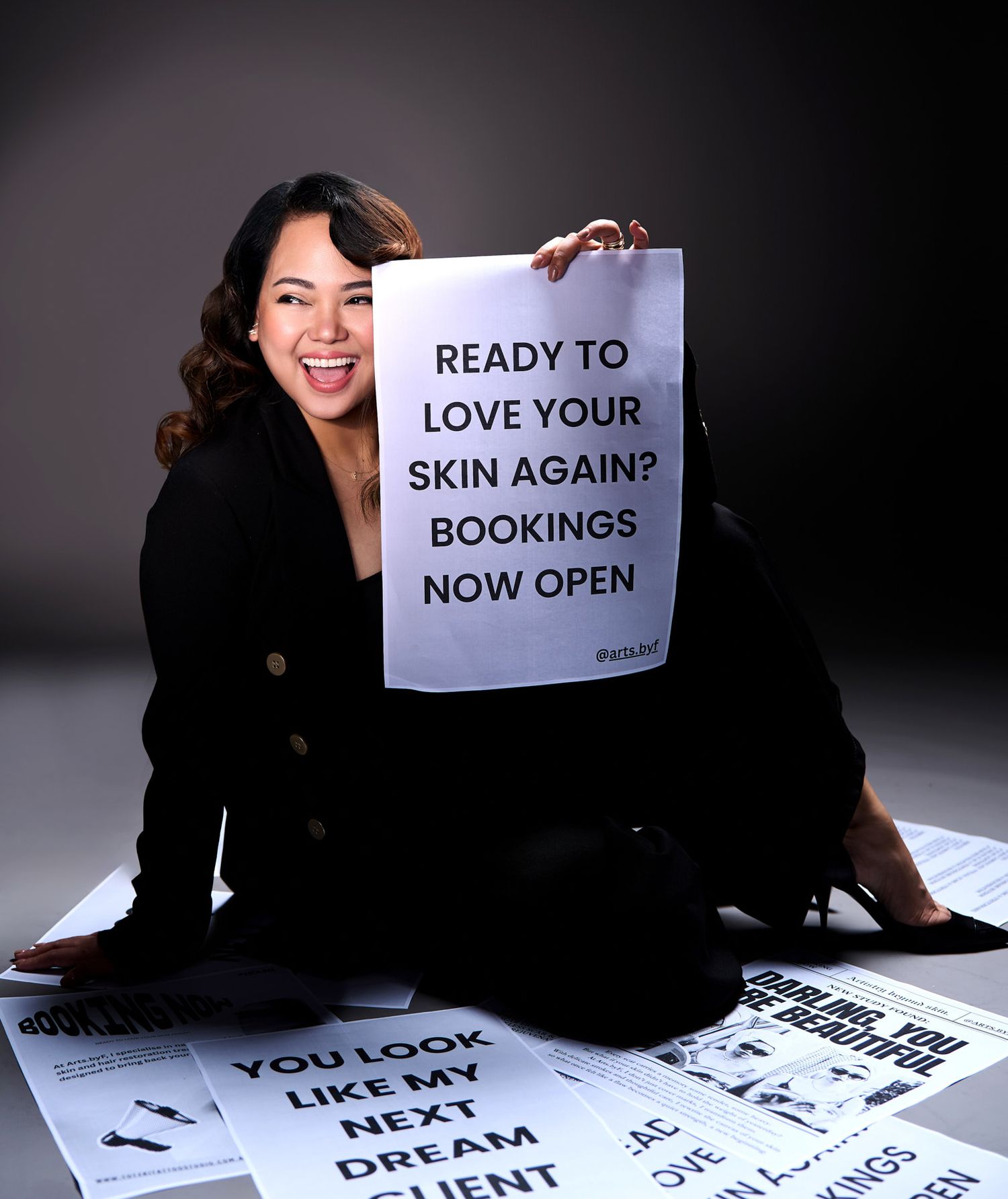 Boss babe personal branding photography by Studio TingTing.