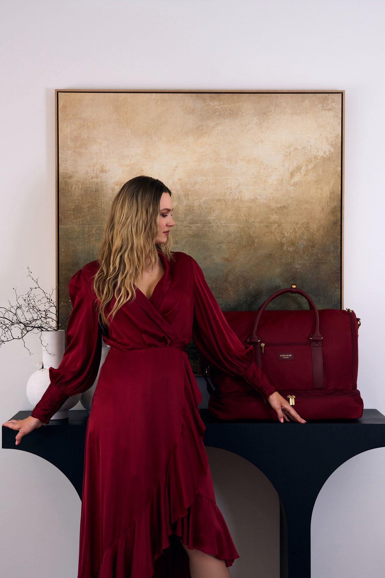 Commercial product photography Sydney, travel bag brand photoshoot by Studio TingTing.