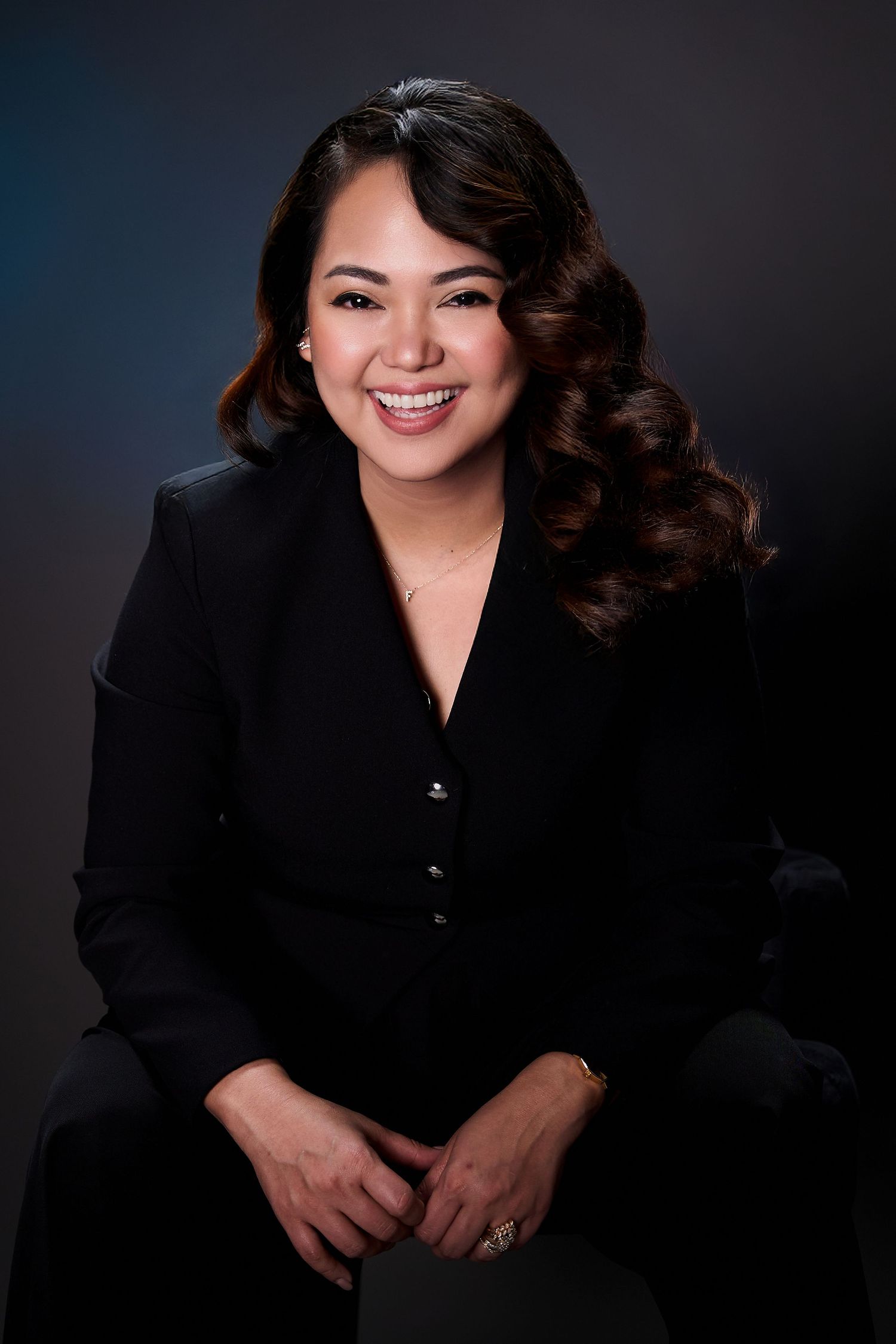 Professional studio portrait for website and social media by Studio TingTing in Sydney.