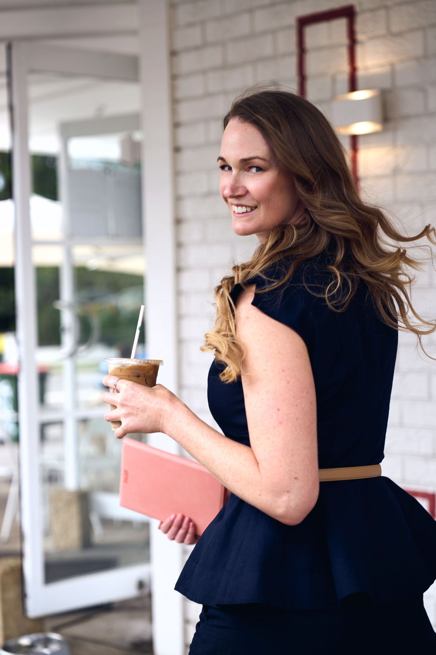 A female founder posing for personal branding photo for her website, social media and marketing material by by Studio TingTing in Sydney.