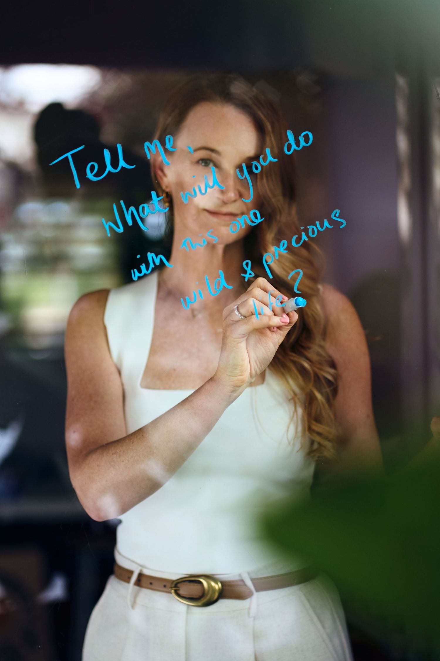 A sequence of branding photos showing a life coach in relax setting shot by Studio TingTing in Cronulla Sydney.