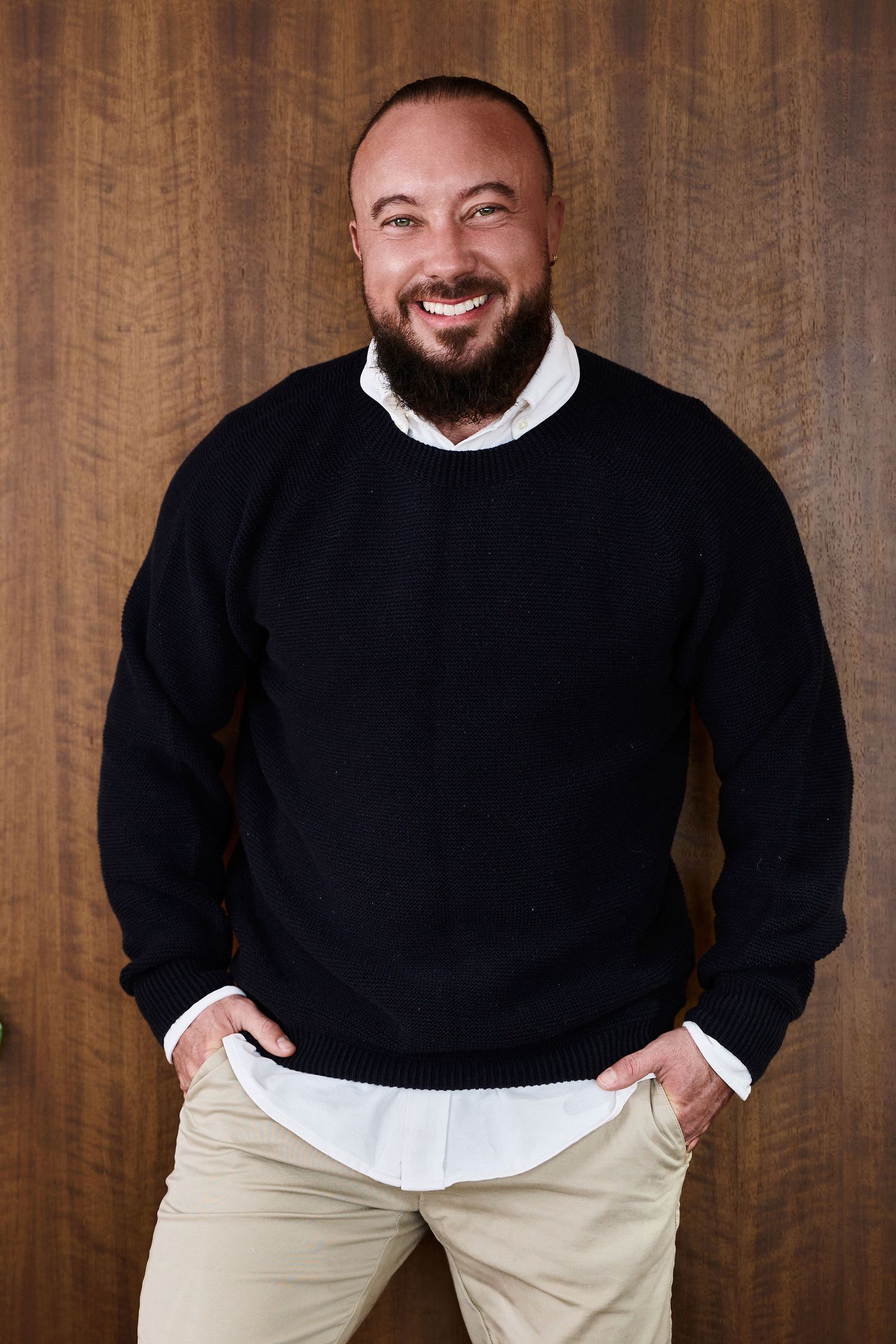 Men's personal branding photographer Sydney — Jaxson Wearing of Luminous Body, professional brand photography by Studio TingTing