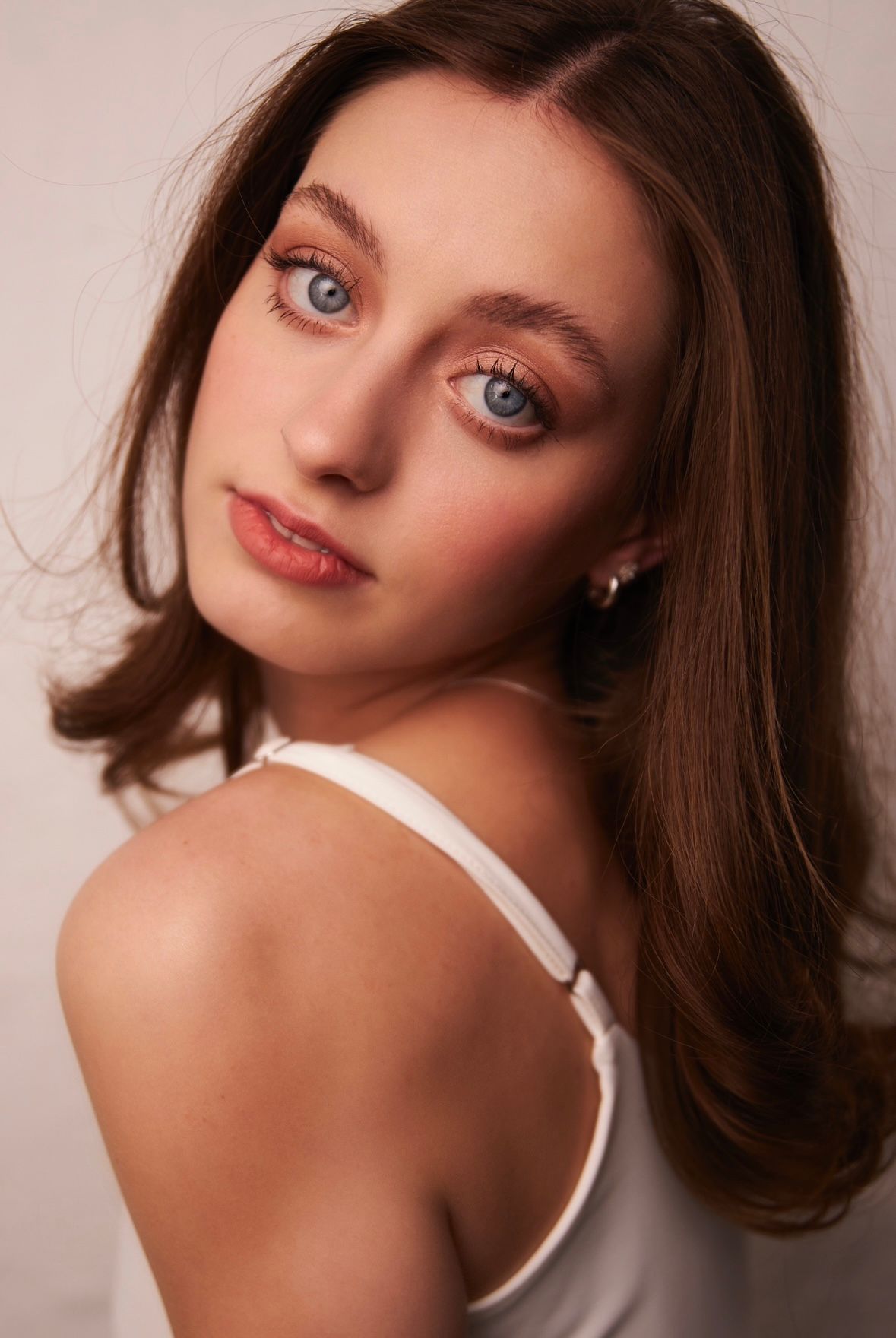 Modelling headshot shot by Sydney fashion photographer Tammy TingTing.