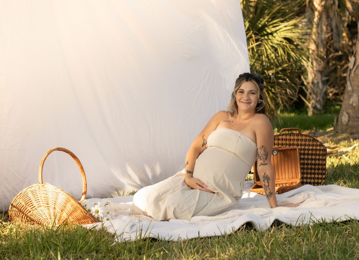 Couple session maternity pictures