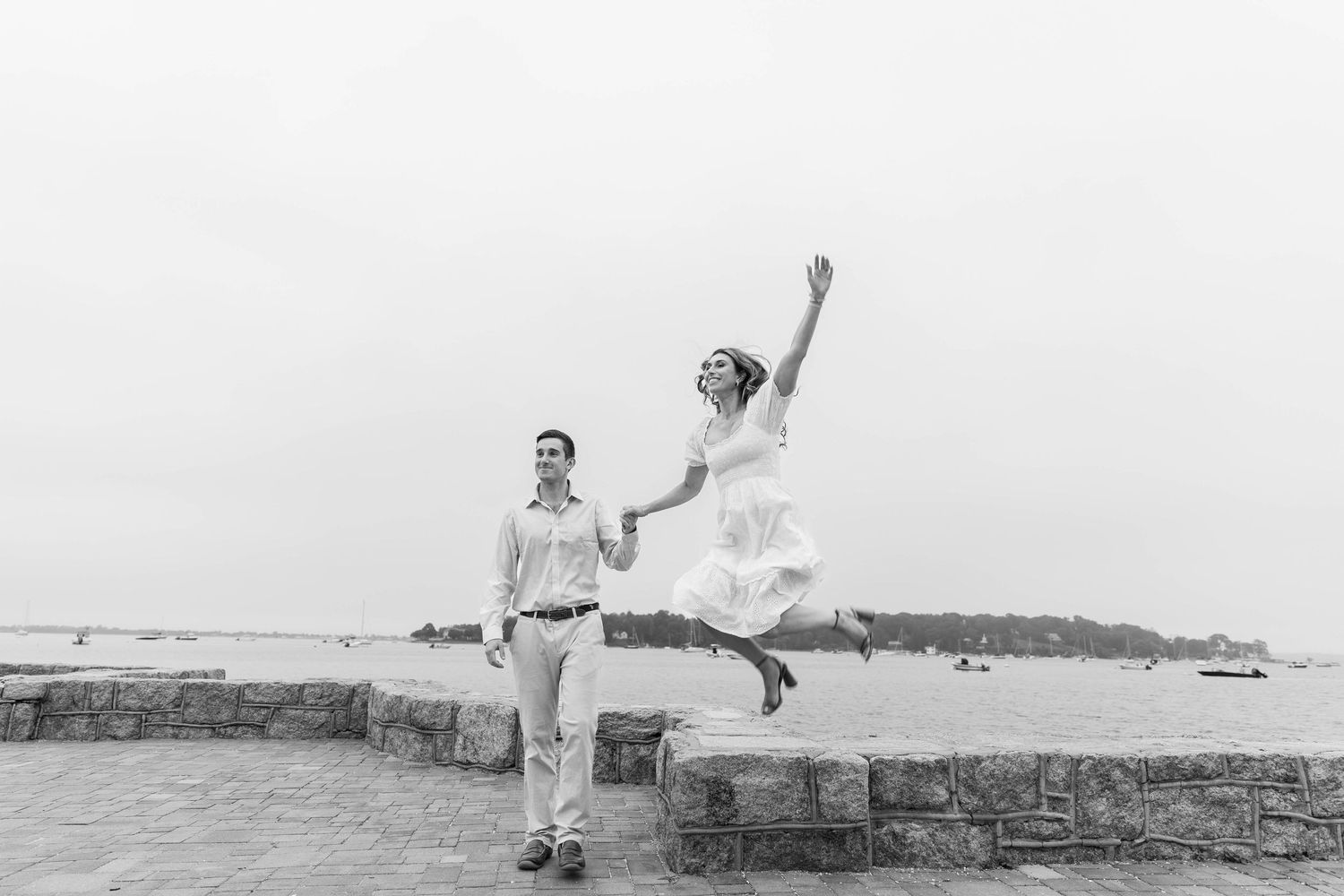 Engagement Session by Husband and Wife Wedding Photography Team Fireside Sparrow Photography. Oyster Bay, Long Island.