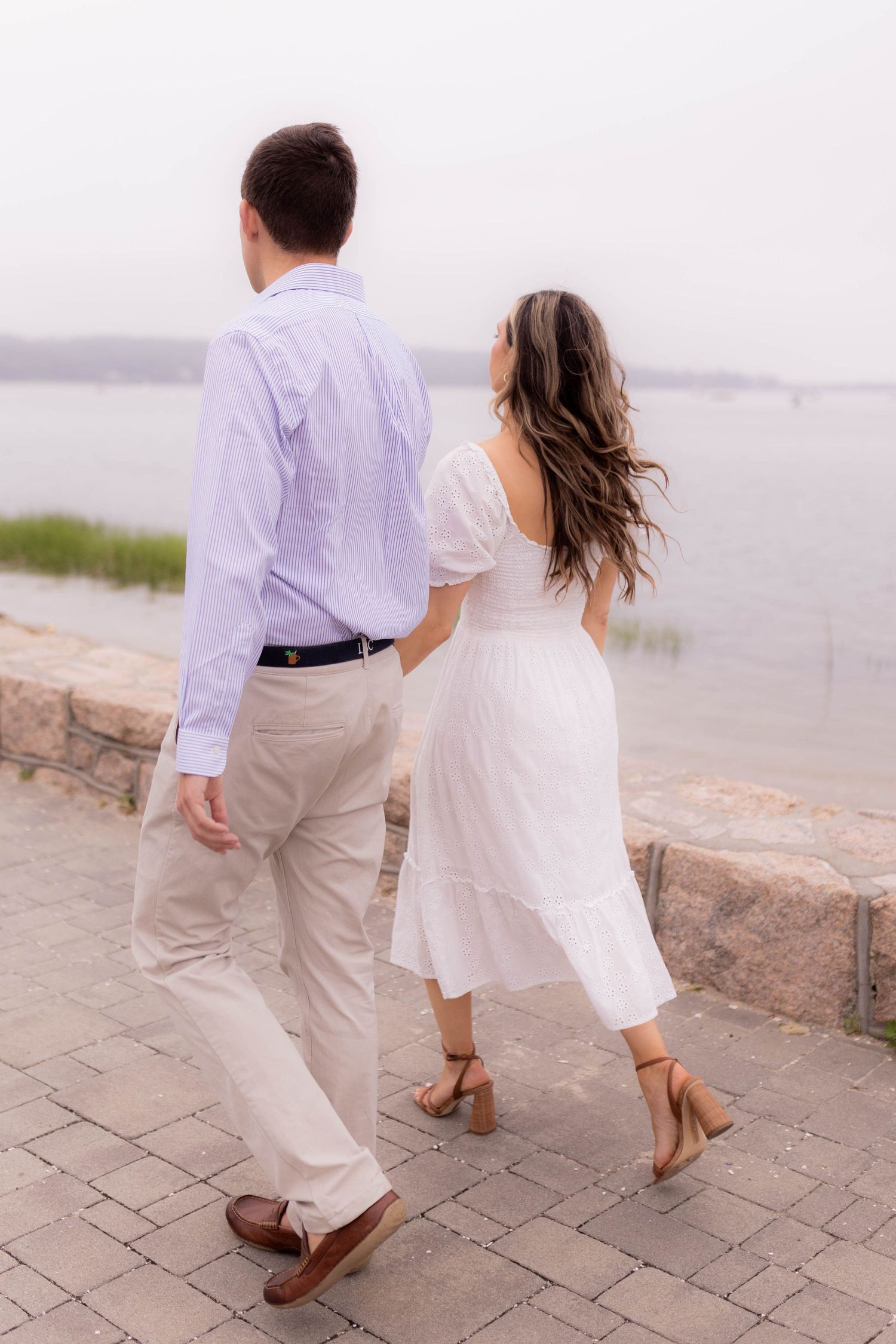 Engagement Session by Husband and Wife Wedding Photography Team Fireside Sparrow Photography. Oyster Bay, Long Island.