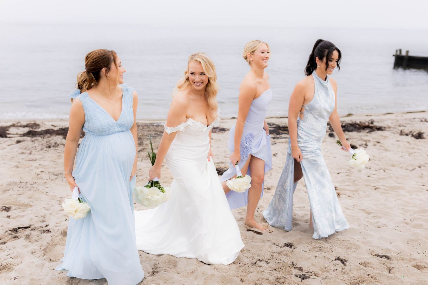 Husband and Wife Wedding Photography Team Fireside Sparrow Photography. Wedding Photos in Bay Shore, New York. Long Island Wedding Photos