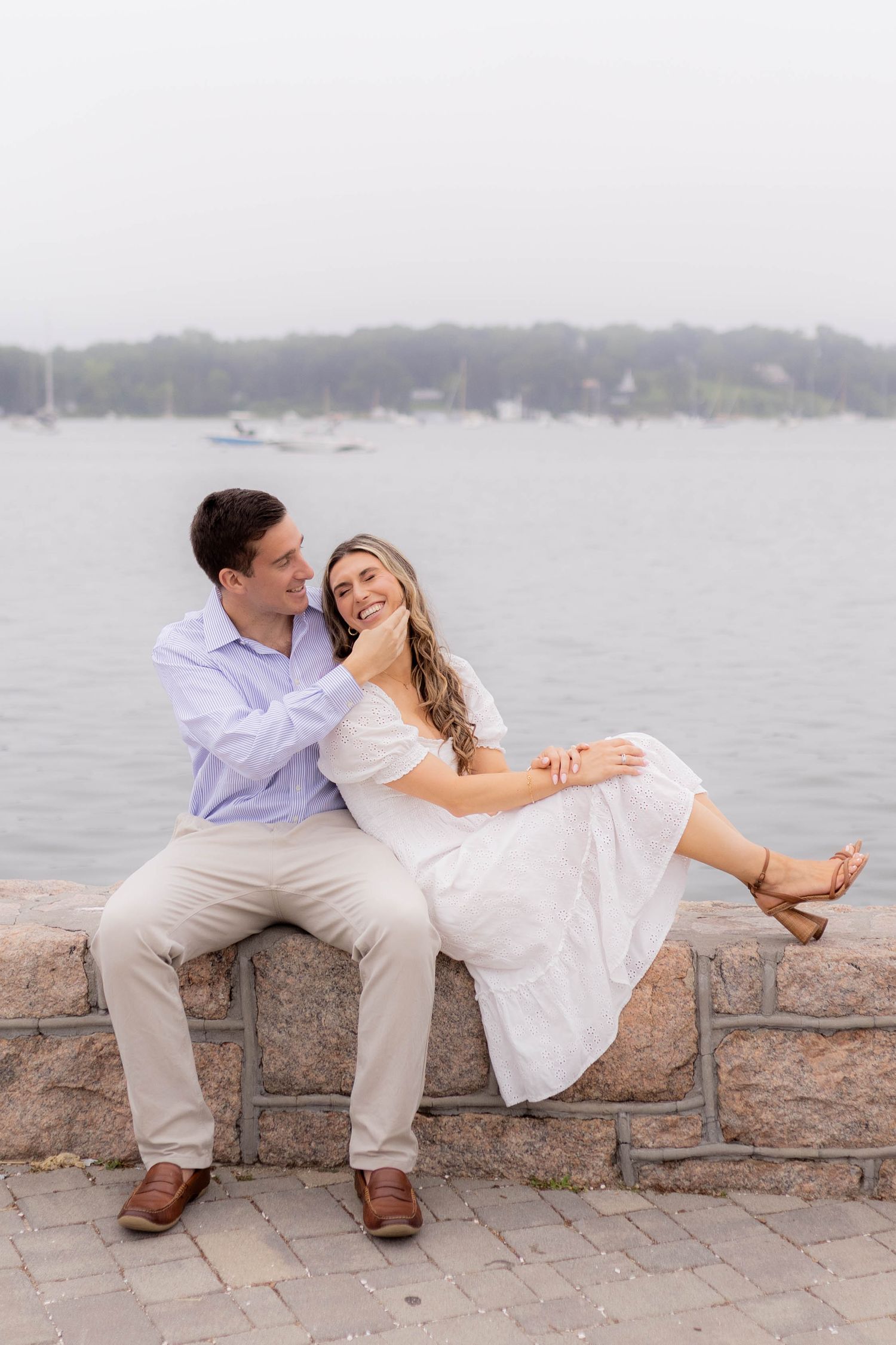 Engagement Session by Husband and Wife Wedding Photography Team Fireside Sparrow Photography. Oyster Bay, Long Island.