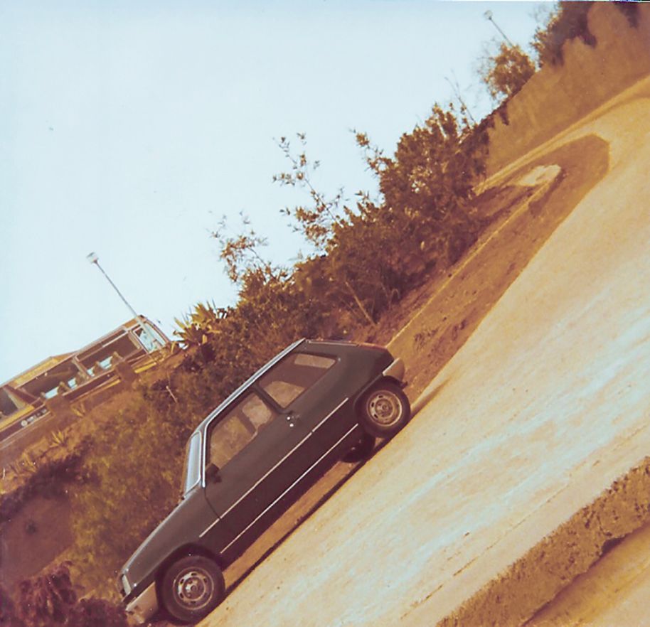 Renault 5 auto Gran Canarialla 1980.
