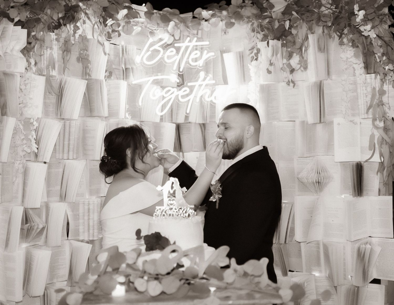 Tucson — couple’s first moments as newlywed, Emotional first look between bride and groom on their wedding day”