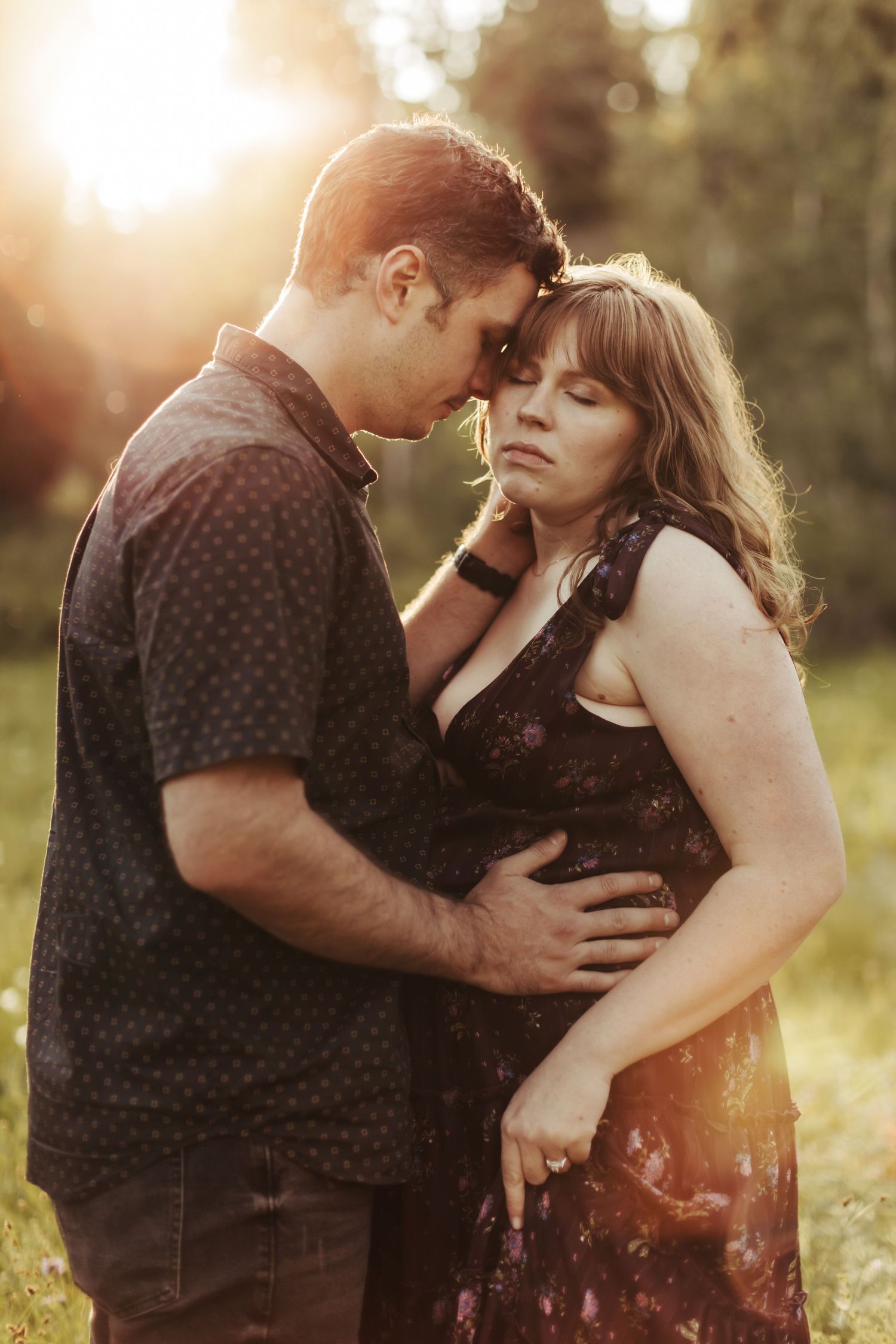 Maternity photoshoot in Boise
