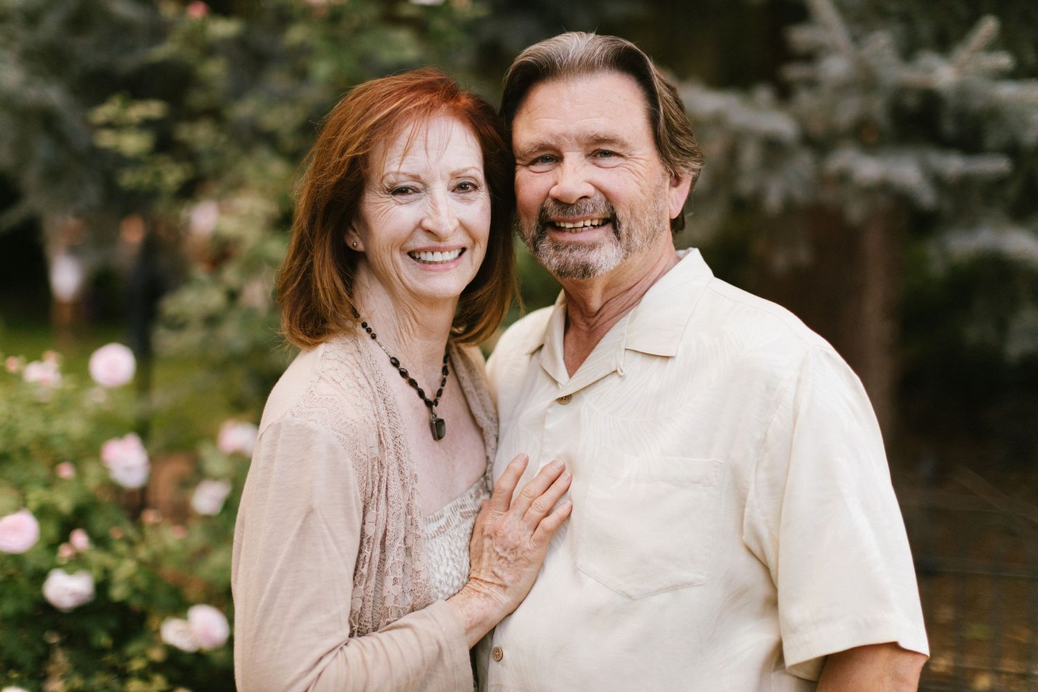 Portrait of a couple on their anniversary in Boise